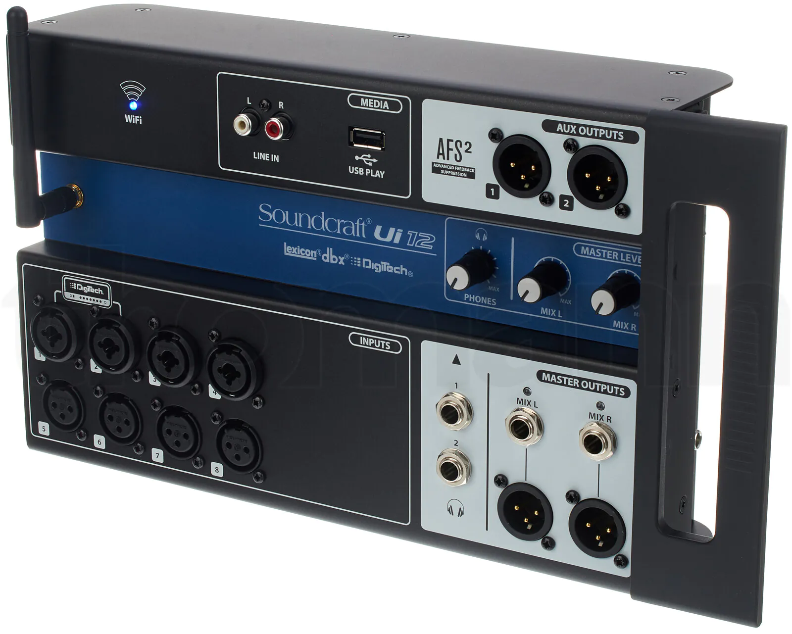 מיקסר Soundcraft Ui12 Bag Bundle 2 מיקסר Soundcraft Ui12 Bag Bundle — תמונה 2