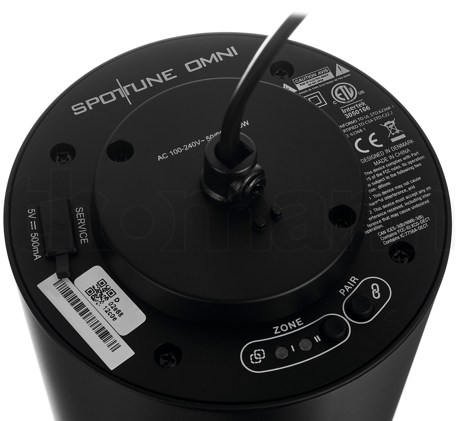 רמקול פסיבי Spottune Omni Cord Black 5 רמקול פסיבי Spottune Omni Cord Black — תמונה 5