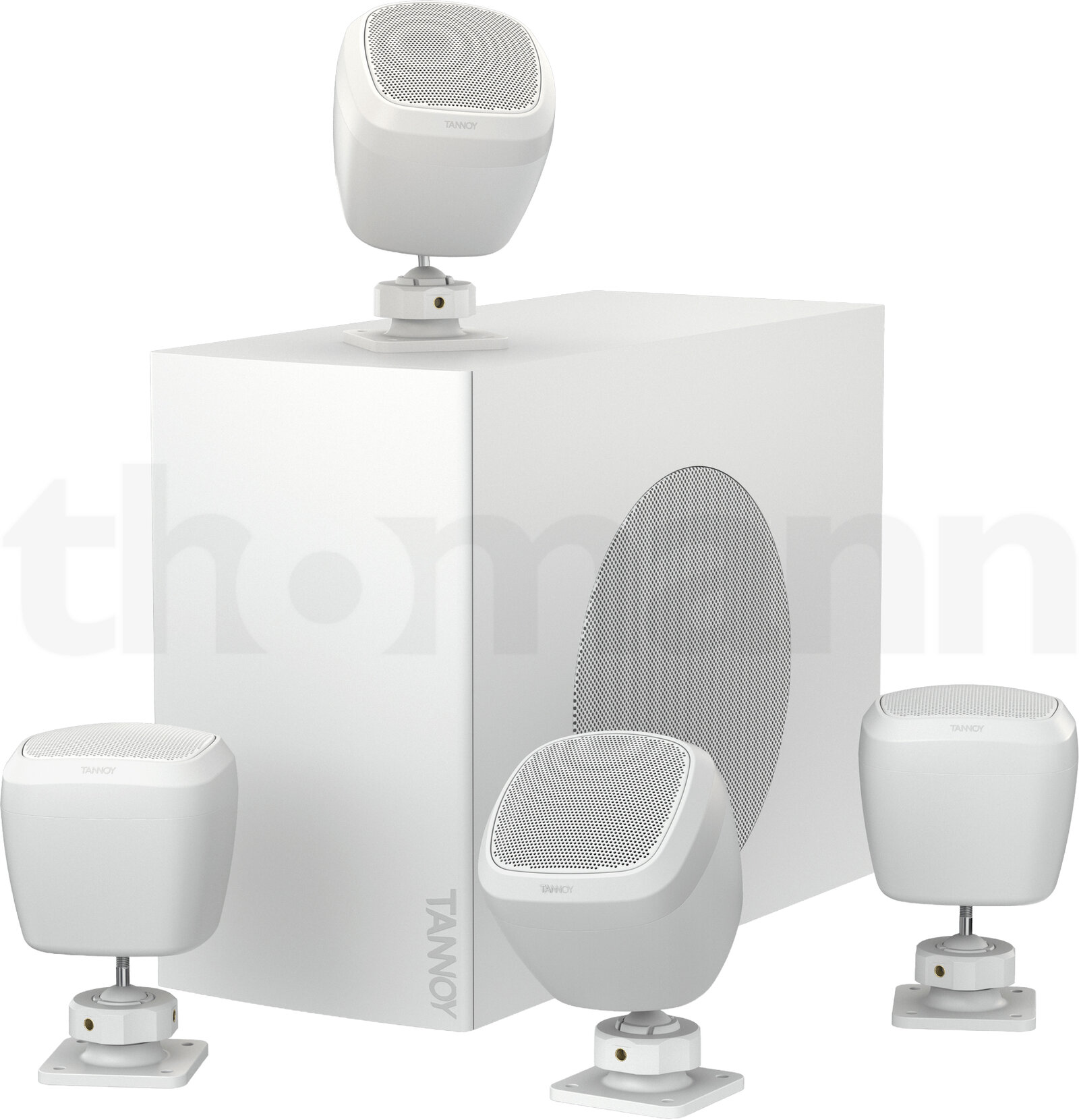 רמקול מוגבר Tannoy Sat Sub 4PACK-WH 2 רמקול מוגבר Tannoy Sat Sub 4PACK-WH — תמונה 2