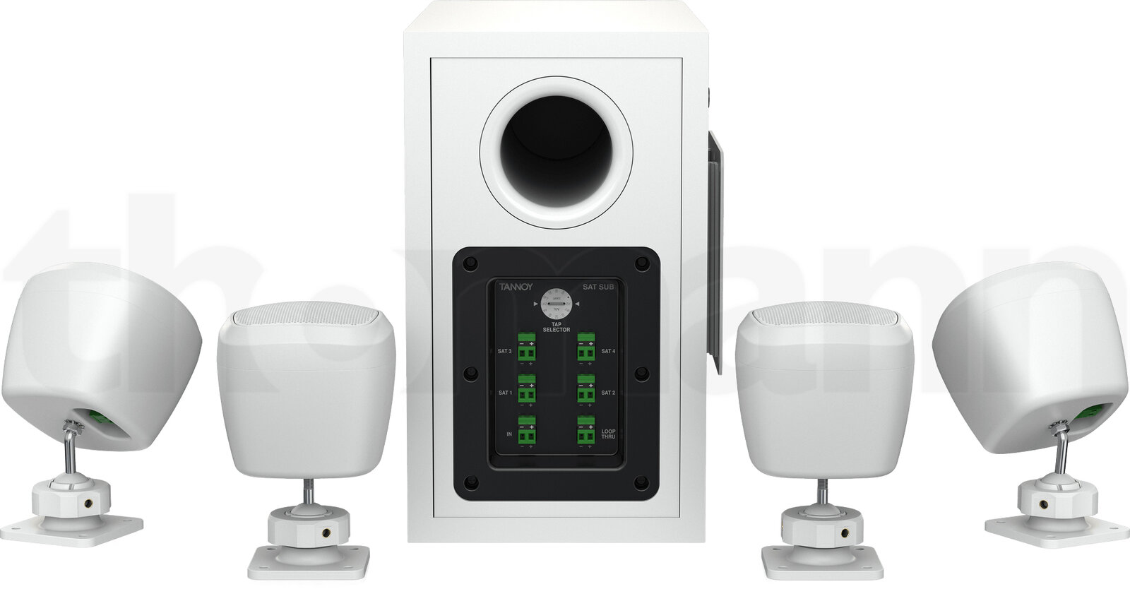 רמקול מוגבר Tannoy Sat Sub 4PACK-WH 6 רמקול מוגבר Tannoy Sat Sub 4PACK-WH — תמונה 6