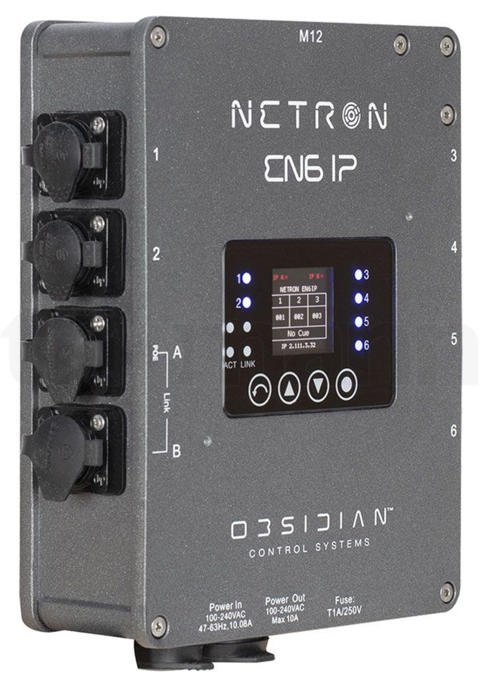 בקר תאורה Obsidian Netron EN6 IP 2 בקר תאורה Obsidian Netron EN6 IP — תמונה 2