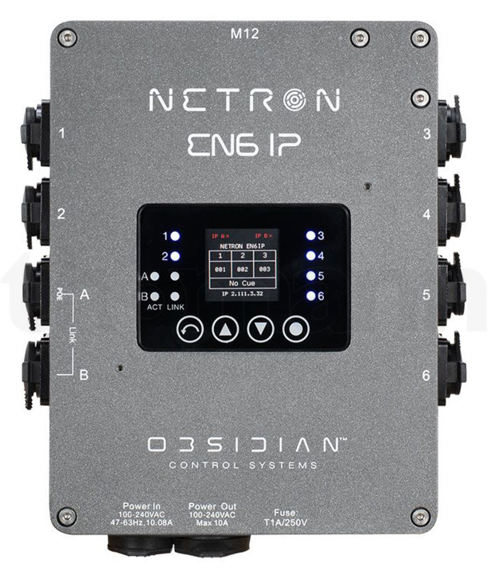 בקר תאורה Obsidian Netron EN6 IP 3 בקר תאורה Obsidian Netron EN6 IP — תמונה 3
