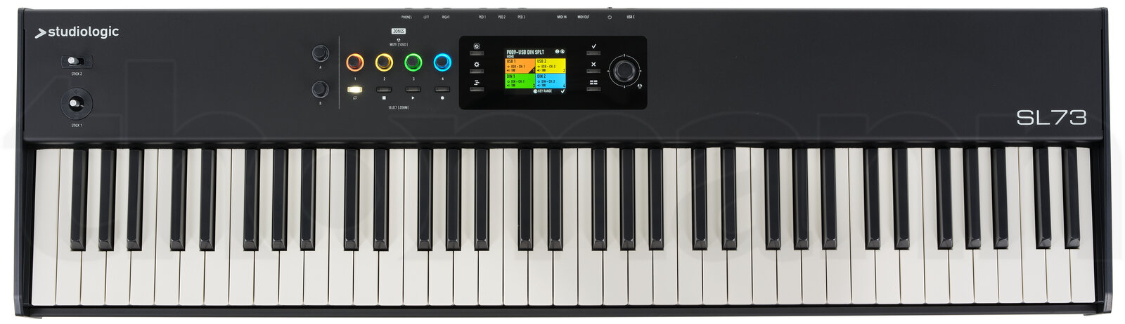מקלדת שליטה MIDI Studiologic SL73 mk2 6 מקלדת שליטה MIDI Studiologic SL73 mk2 — תמונה 6