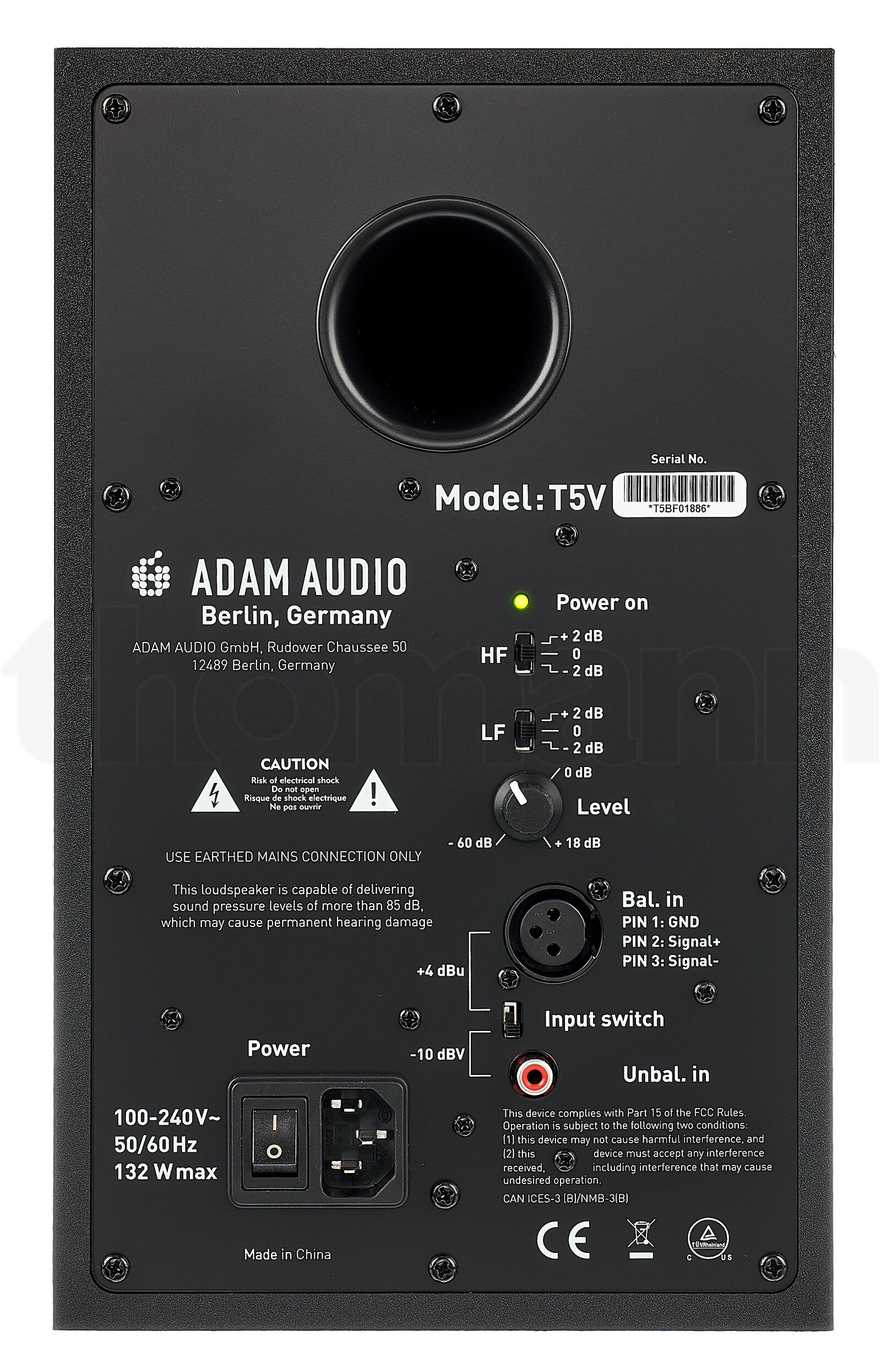 מוניטור אולפן ADAM Audio T5V Tilt Stand Set 6 מוניטור אולפן ADAM Audio T5V Tilt Stand Set — תמונה 6
