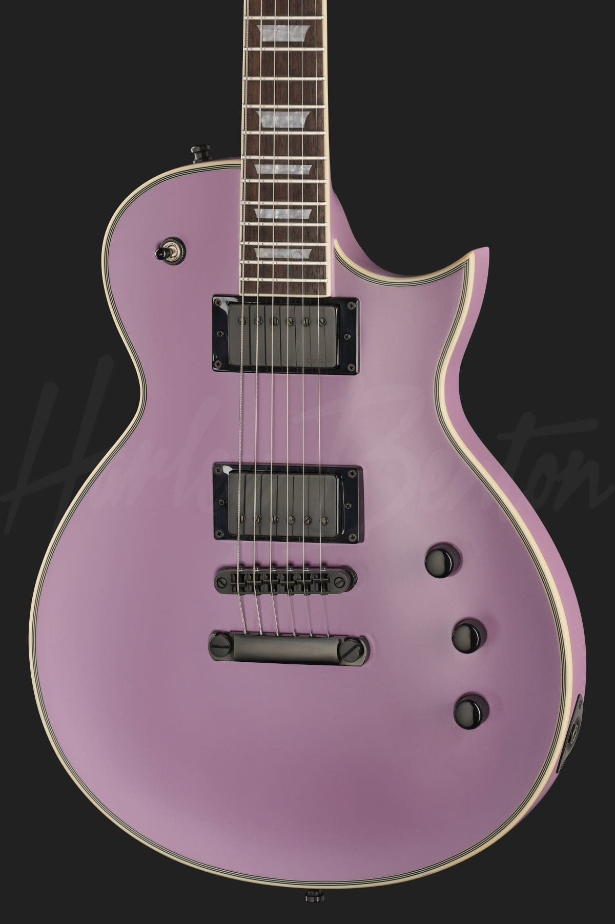 גיטרה חשמלית Harley Benton SC-Custom III Purple Satin 3 גיטרה Harley Benton SC-Custom III Purple Satin, גוף הגיטרה מלפנים