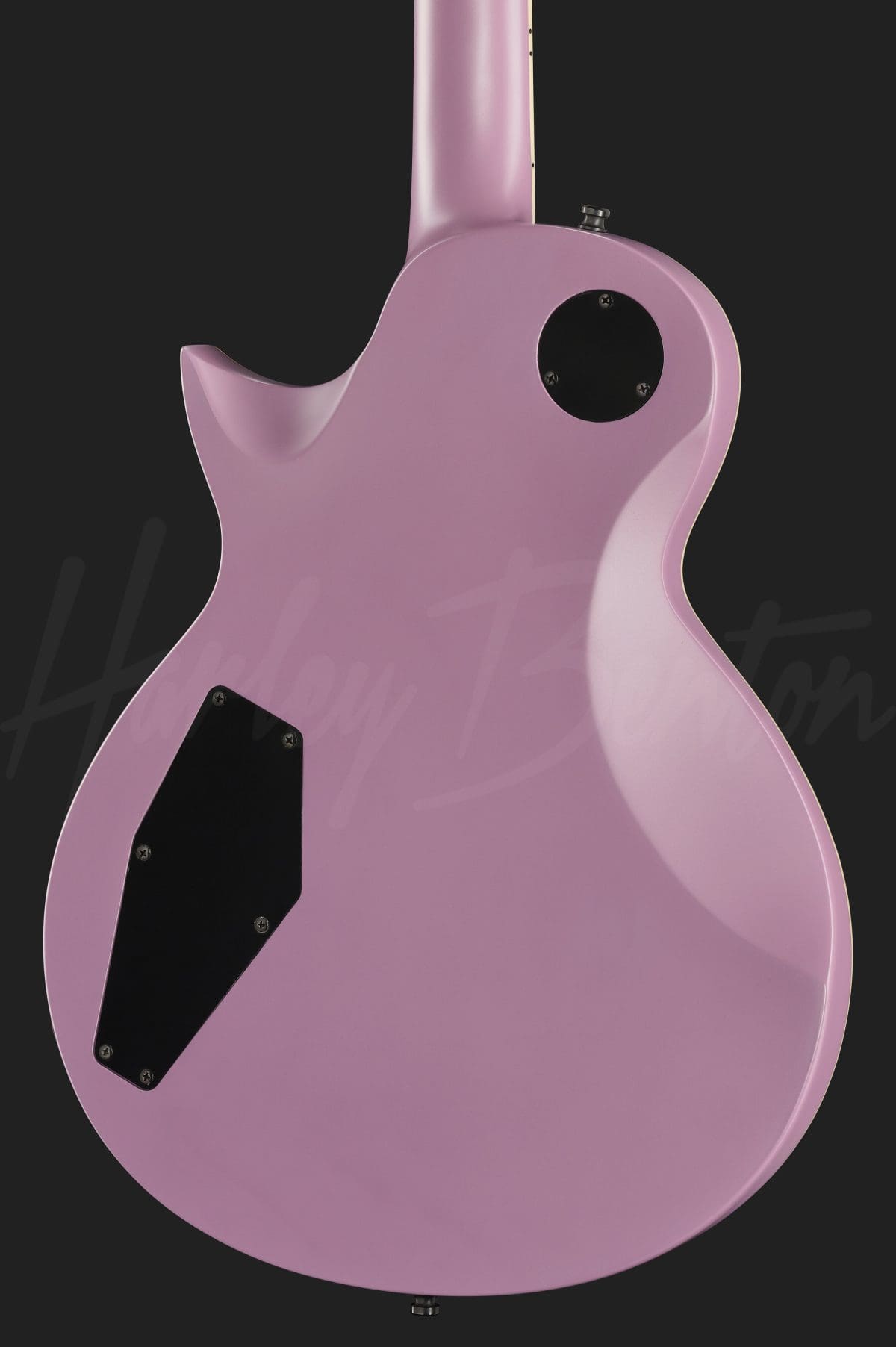 גיטרה חשמלית Harley Benton SC-Custom III Purple Satin 4 גיטרה Harley Benton SC-Custom III Purple Satin, גוף הגיטרה מאחור