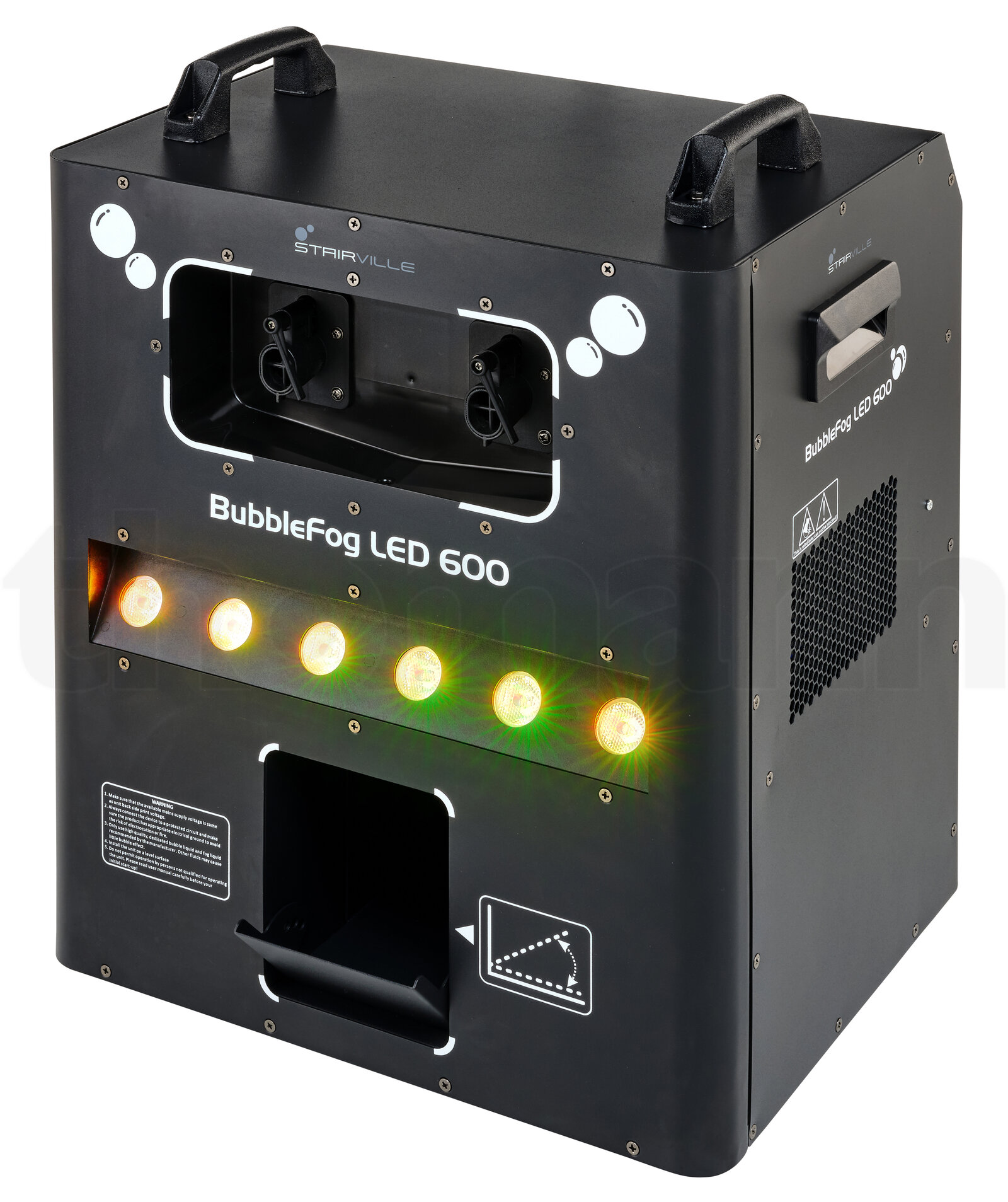 Seifenblasenmaschinen Stairville BubbleFog LED 600 2 Seifenblasenmaschinen Stairville BubbleFog LED 600 — תמונה 2