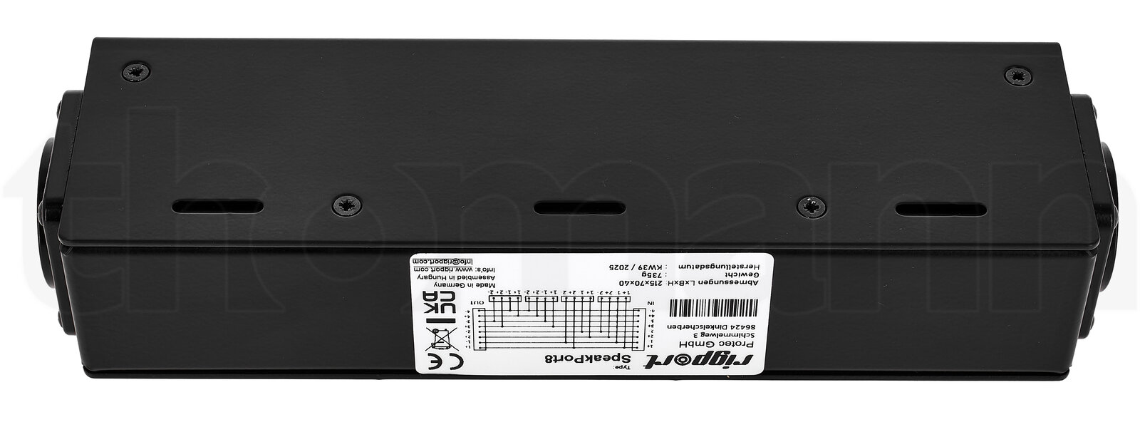 כבל אודיו Rigport Speakport8 5 כבל אודיו Rigport Speakport8 — תמונה 5