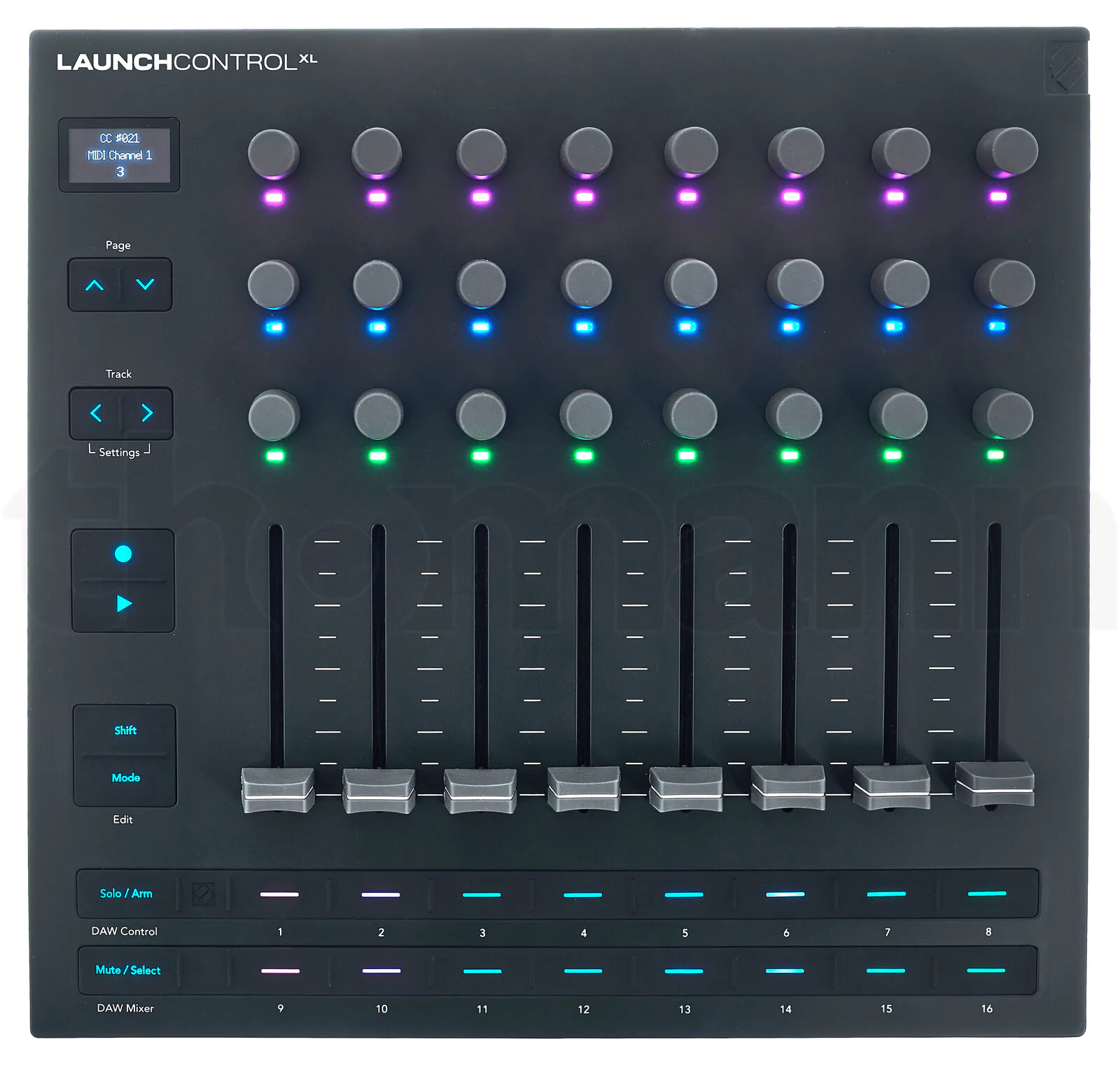 משטח שליטה Novation Launch Control XL 3 Bag Bundle 6 משטח שליטה Novation Launch Control XL 3 Bag Bundle — תמונה 6
