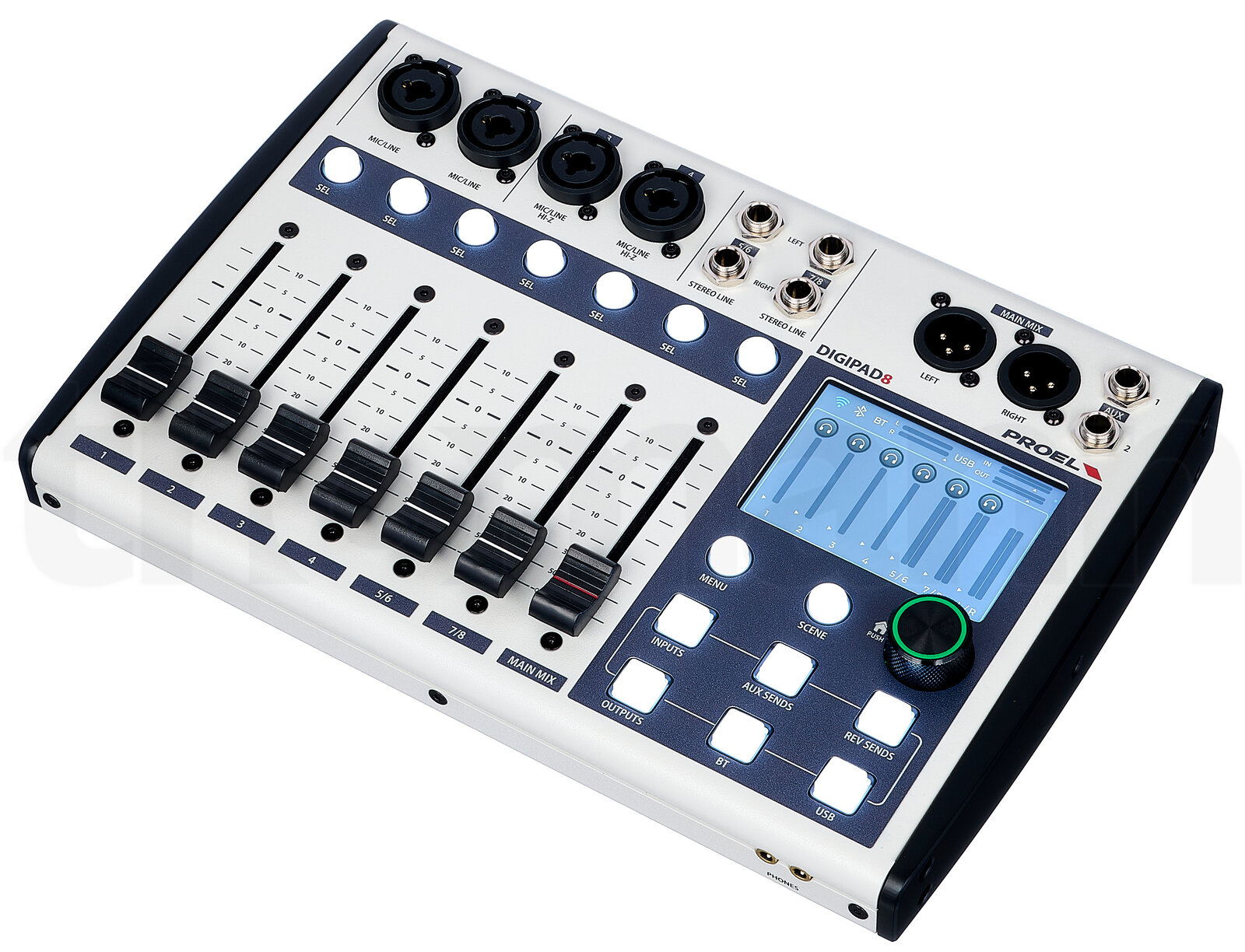 מיקסר Proel Digipad 8 2 מיקסר Proel Digipad 8 — תמונה 2