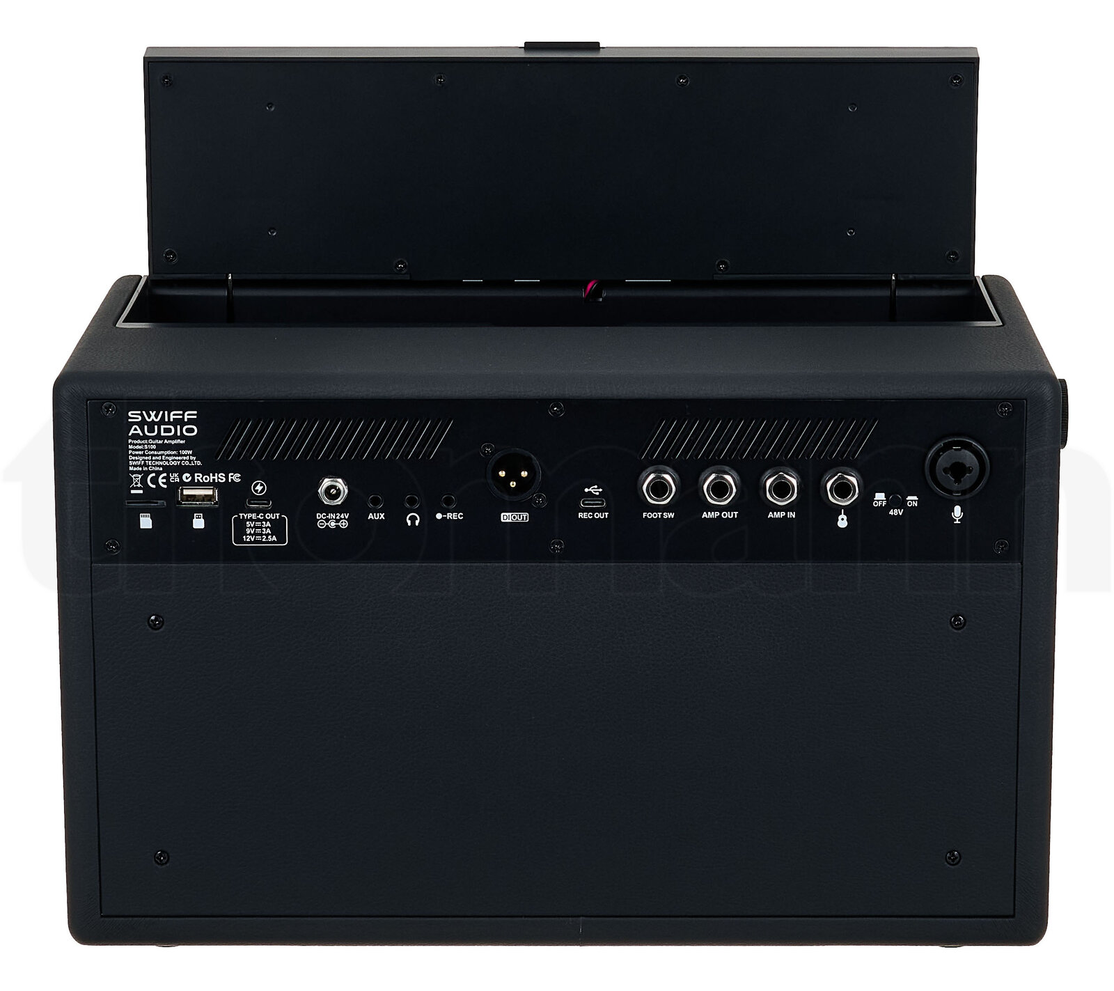 מגבר הספק Swiff Audio S100 5 מגבר הספק Swiff Audio S100 — תמונה 5