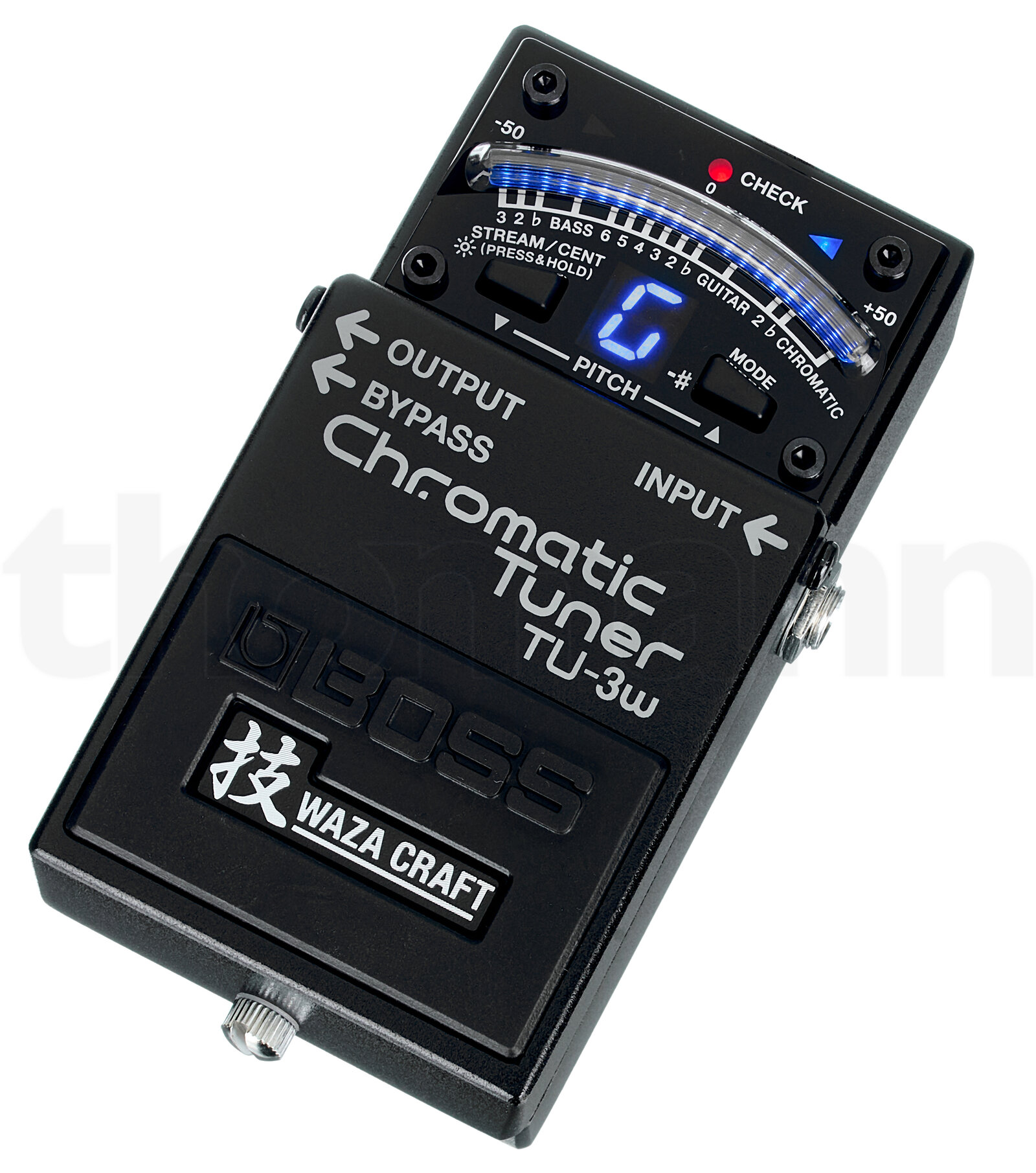 ציוד מקצועי Boss TU-3W Waza Floor Tuner 2 ציוד מקצועי Boss TU-3W Waza Floor Tuner — תמונה 2