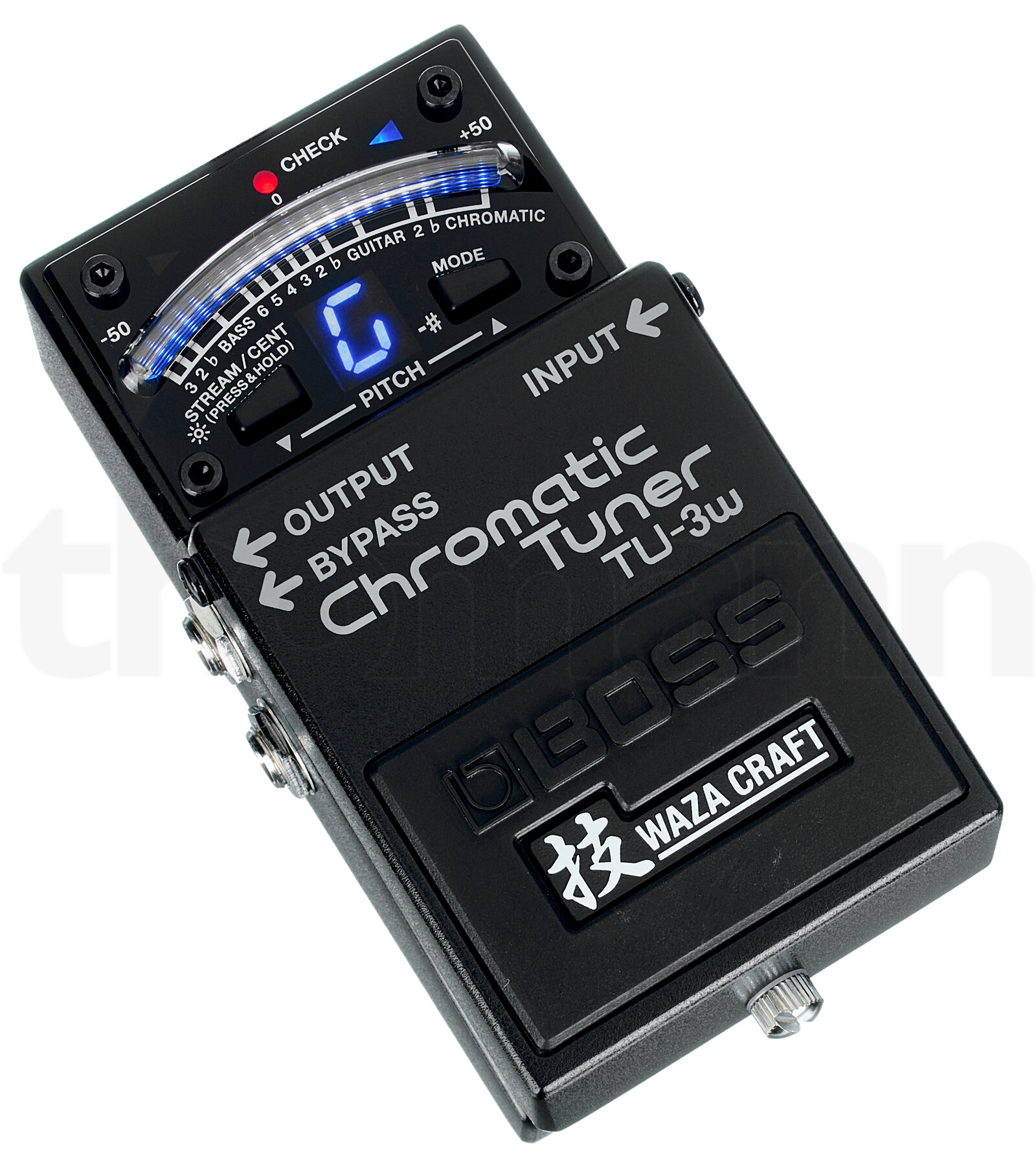 ציוד מקצועי Boss TU-3W Waza Floor Tuner 4 ציוד מקצועי Boss TU-3W Waza Floor Tuner — תמונה 4