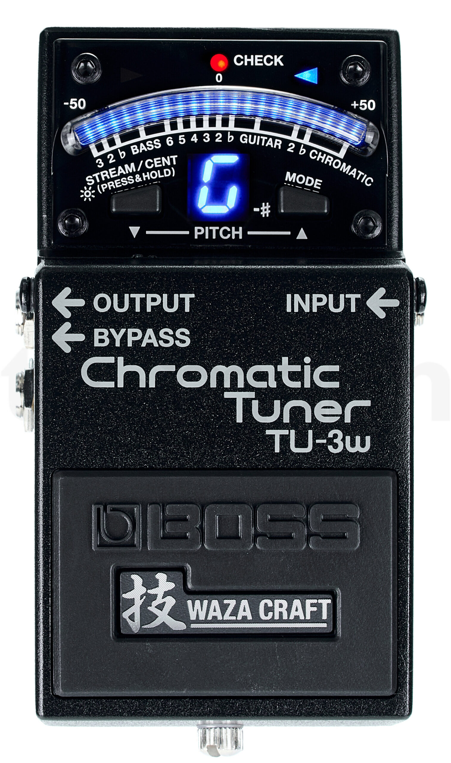 ציוד מקצועי Boss TU-3W Waza Floor Tuner 6 ציוד מקצועי Boss TU-3W Waza Floor Tuner — תמונה 6