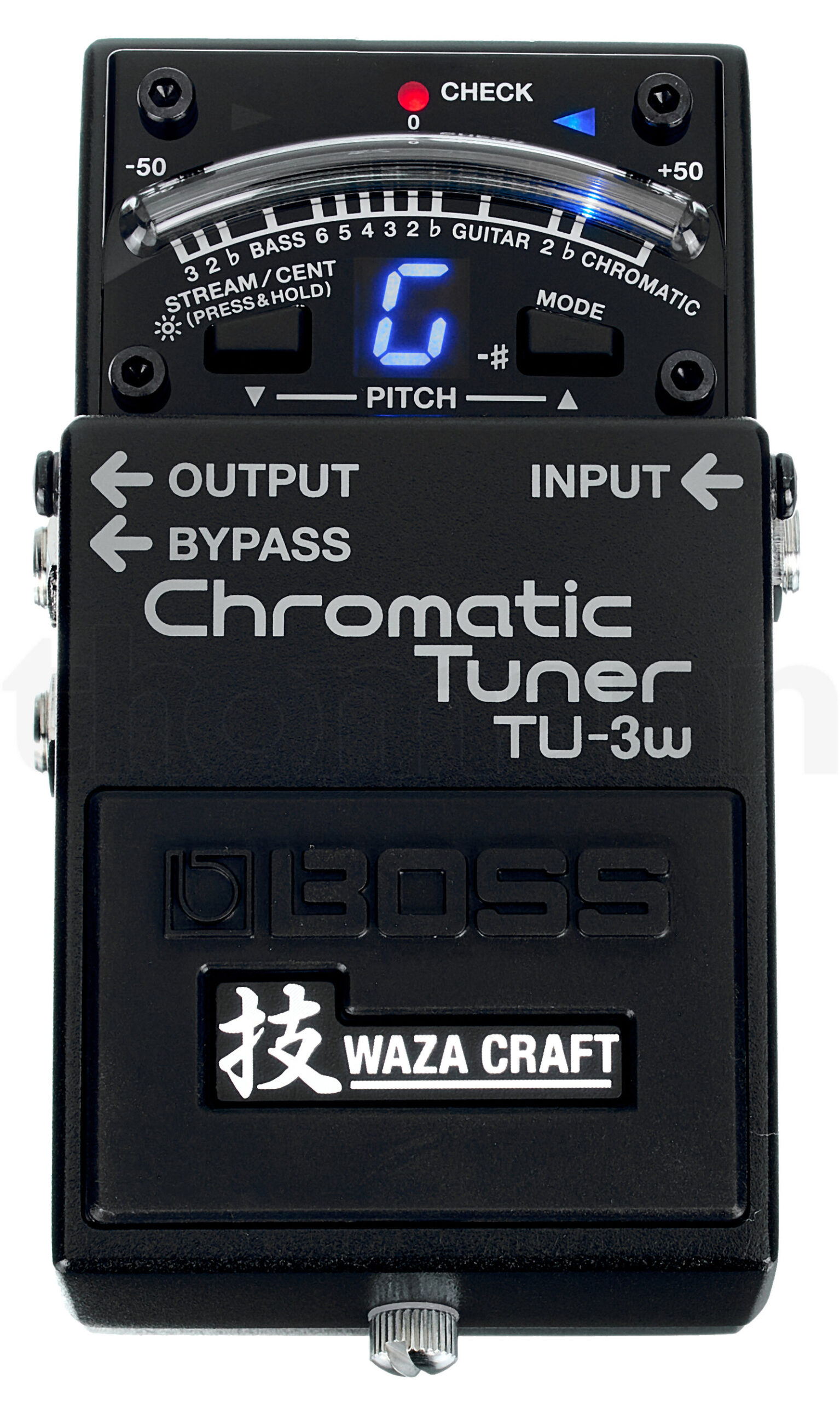 ציוד מקצועי Boss TU-3W Waza Floor Tuner 3 ציוד מקצועי Boss TU-3W Waza Floor Tuner — תמונה 3