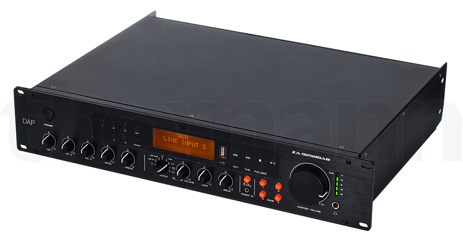 מגבר הספק DAP-Audio ZA-9250DAB 2 מגבר הספק DAP-Audio ZA-9250DAB — תמונה 2