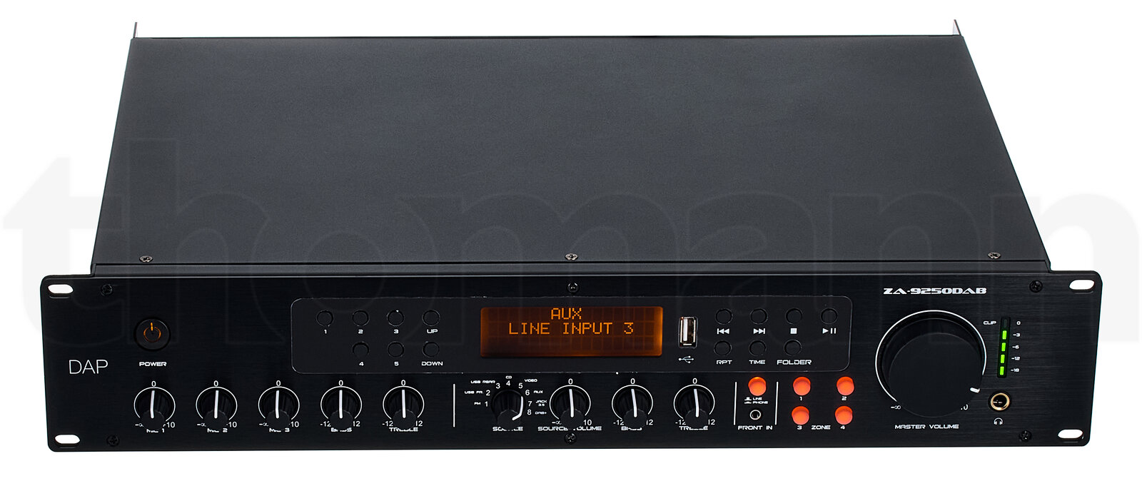 מגבר הספק DAP-Audio ZA-9250DAB 3 מגבר הספק DAP-Audio ZA-9250DAB — תמונה 3