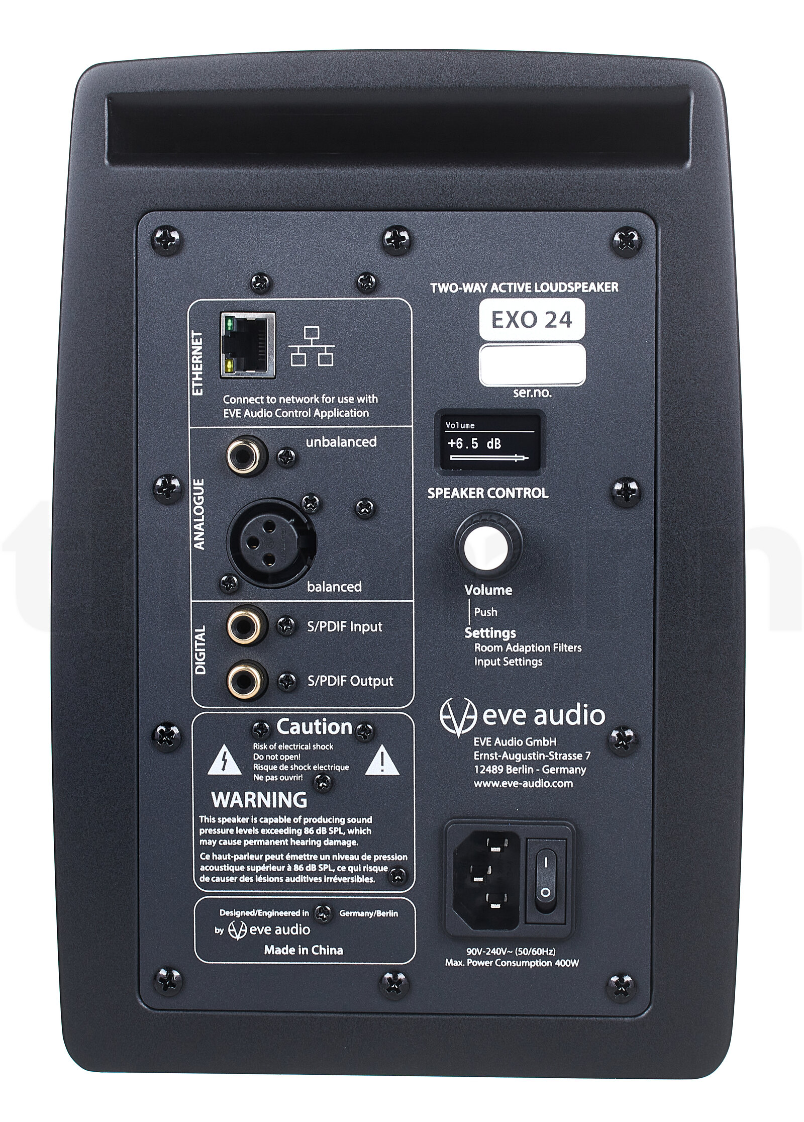 מוניטור אולפן EVE Audio EXO 24 8 מוניטור אולפן EVE Audio EXO 24 — תמונה 8
