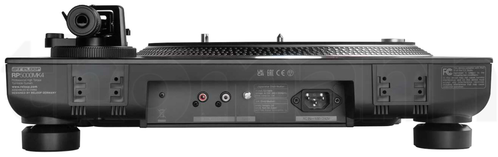 פטיפון Reloop RP 5000 MK4 Cover Bundle 5 פטיפון Reloop RP 5000 MK4 Cover Bundle — תמונה 5
