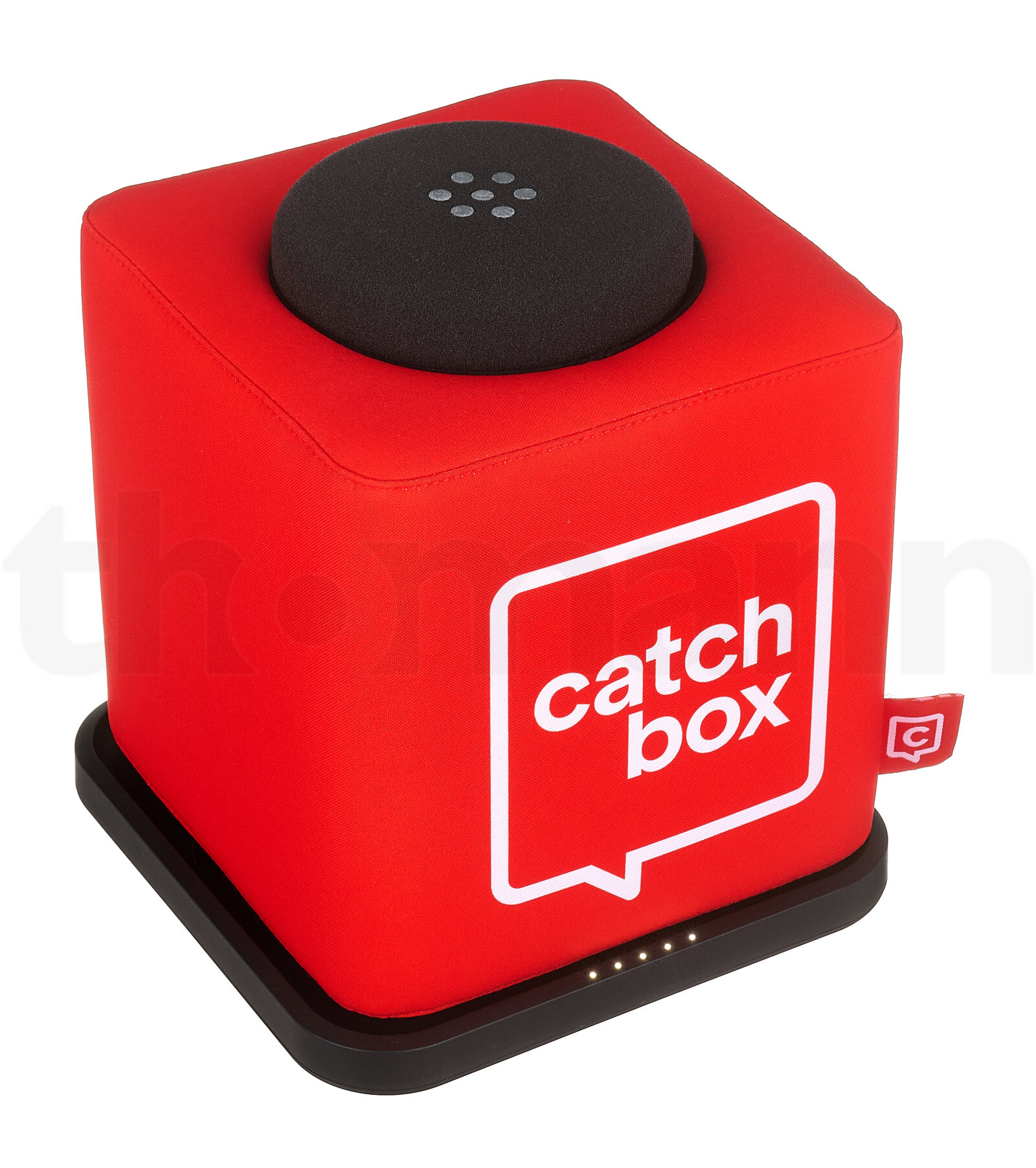 מיקרופון קונדנסר ממברנה קטנה Catchbox Plus Transmitter Cube Red 4 מיקרופון קונדנסר ממברנה קטנה Catchbox Plus Transmitter Cube Red — תמונה 4