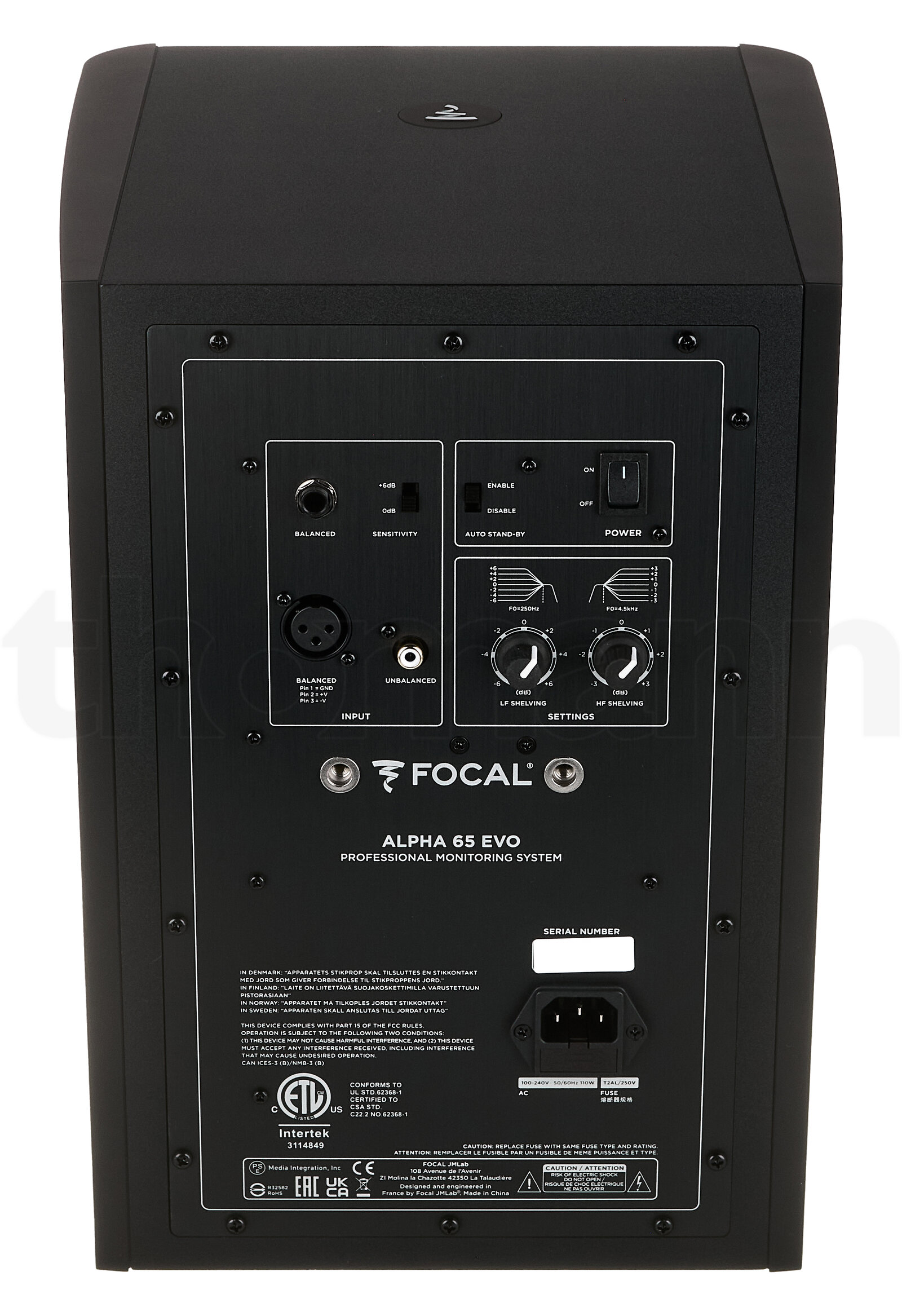 מוניטור אולפן Focal Alpha 65 Evo 5 מוניטור אולפן Focal Alpha 65 Evo — תמונה 5