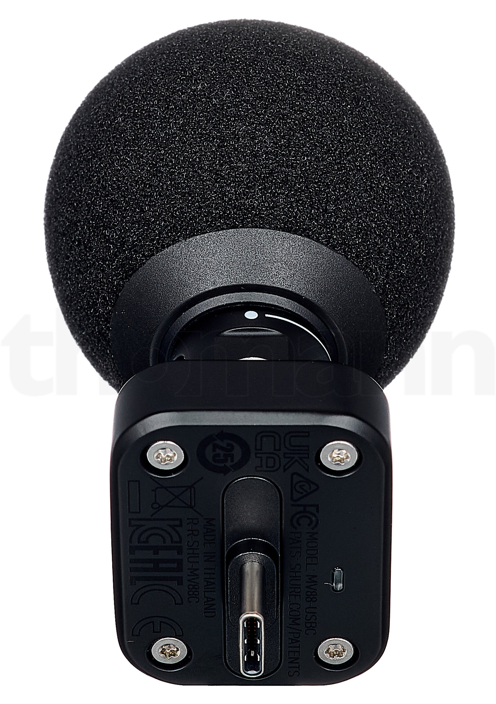 מיקרופון קונדנסר ממברנה קטנה Shure MV88-USBC 5 מיקרופון קונדנסר ממברנה קטנה Shure MV88-USBC — תמונה 5