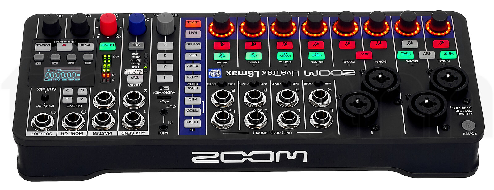 Mehrspur Kompaktstudios Zoom LiveTrak L6max 5 Mehrspur Kompaktstudios Zoom LiveTrak L6max — תמונה 5