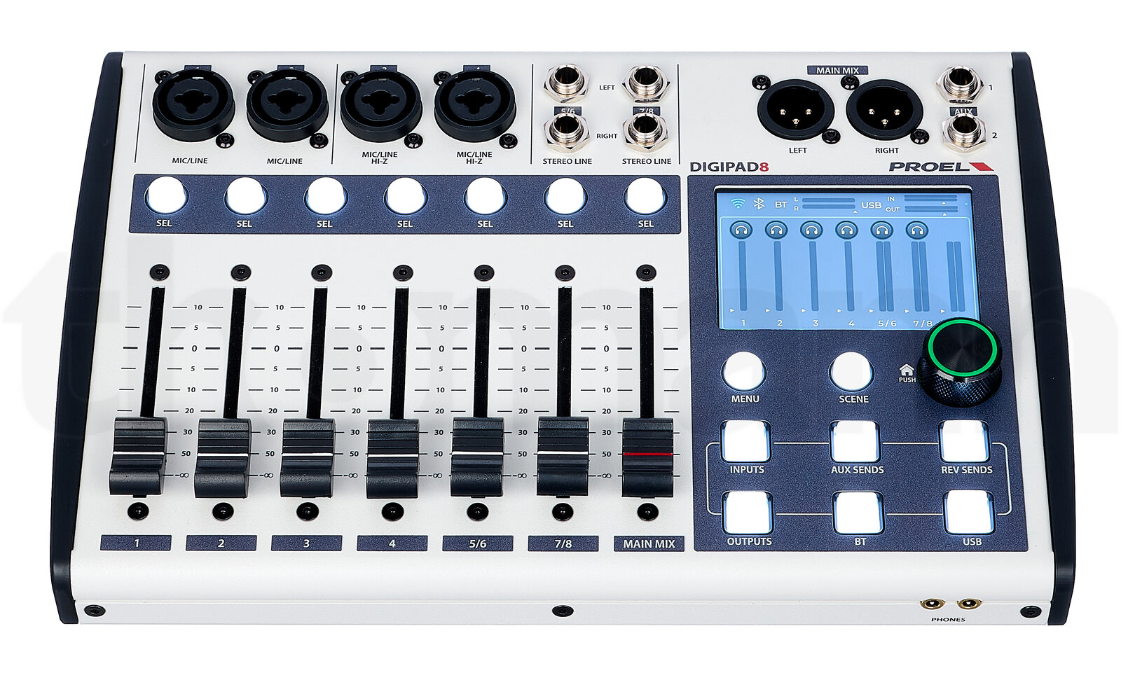 מיקסר Proel Digipad 8 Bag Bundle 3 מיקסר Proel Digipad 8 Bag Bundle — תמונה 3