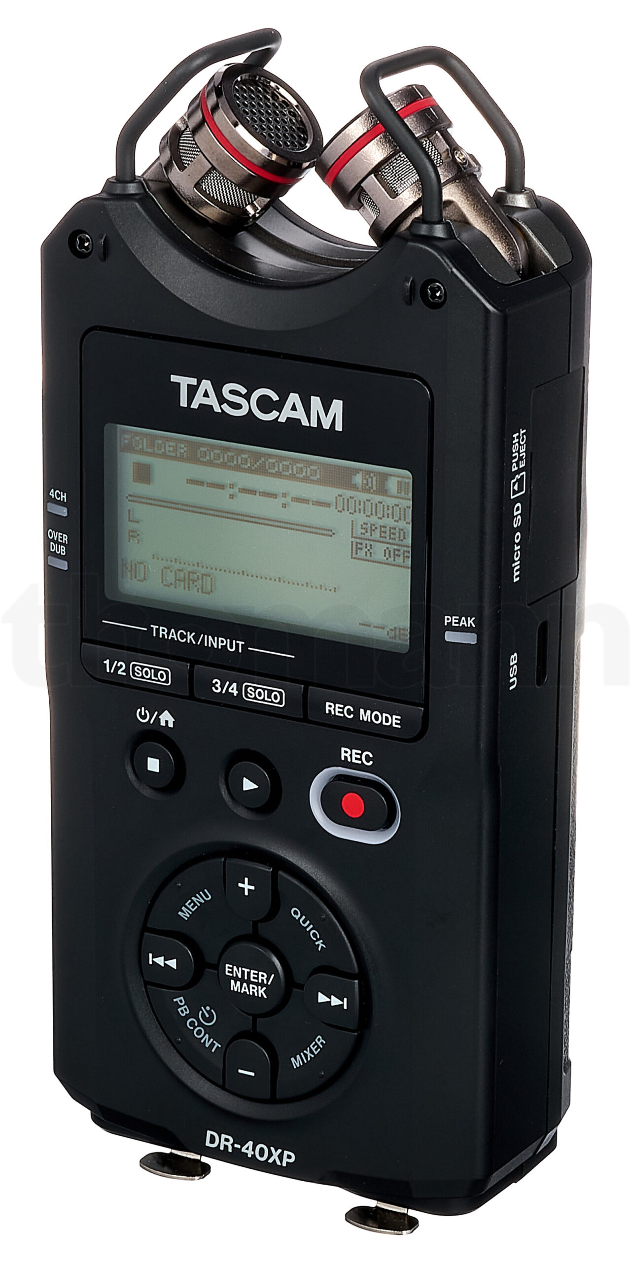 מקליט נייד Tascam DR-40XP 2 מקליט נייד Tascam DR-40XP — תמונה 2