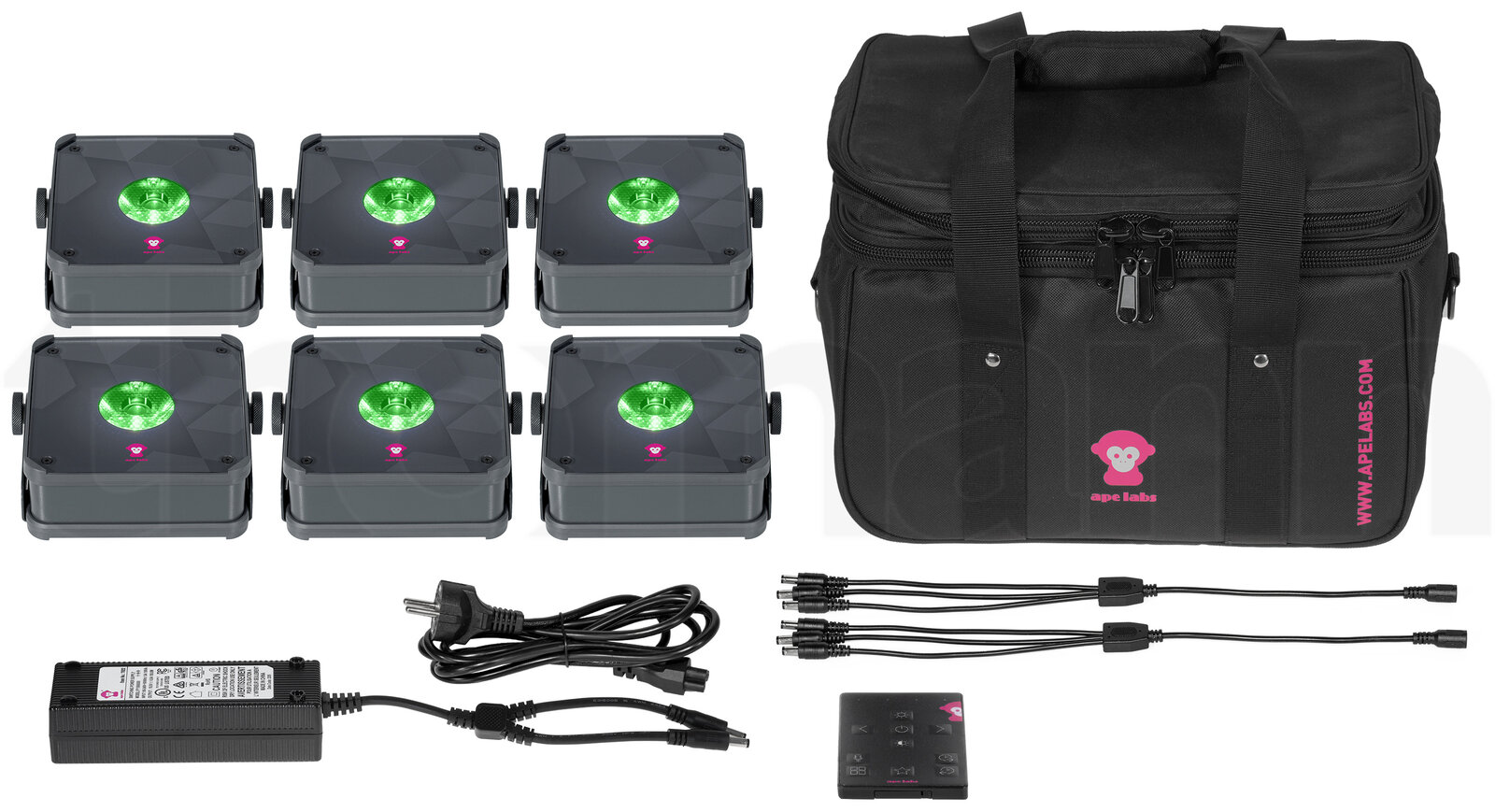 פנס PAR LED Ape Labs ApeLight mini V2 VV TP 6 SB G 4 פנס PAR LED Ape Labs ApeLight mini V2 VV TP 6 SB G — תמונה 4