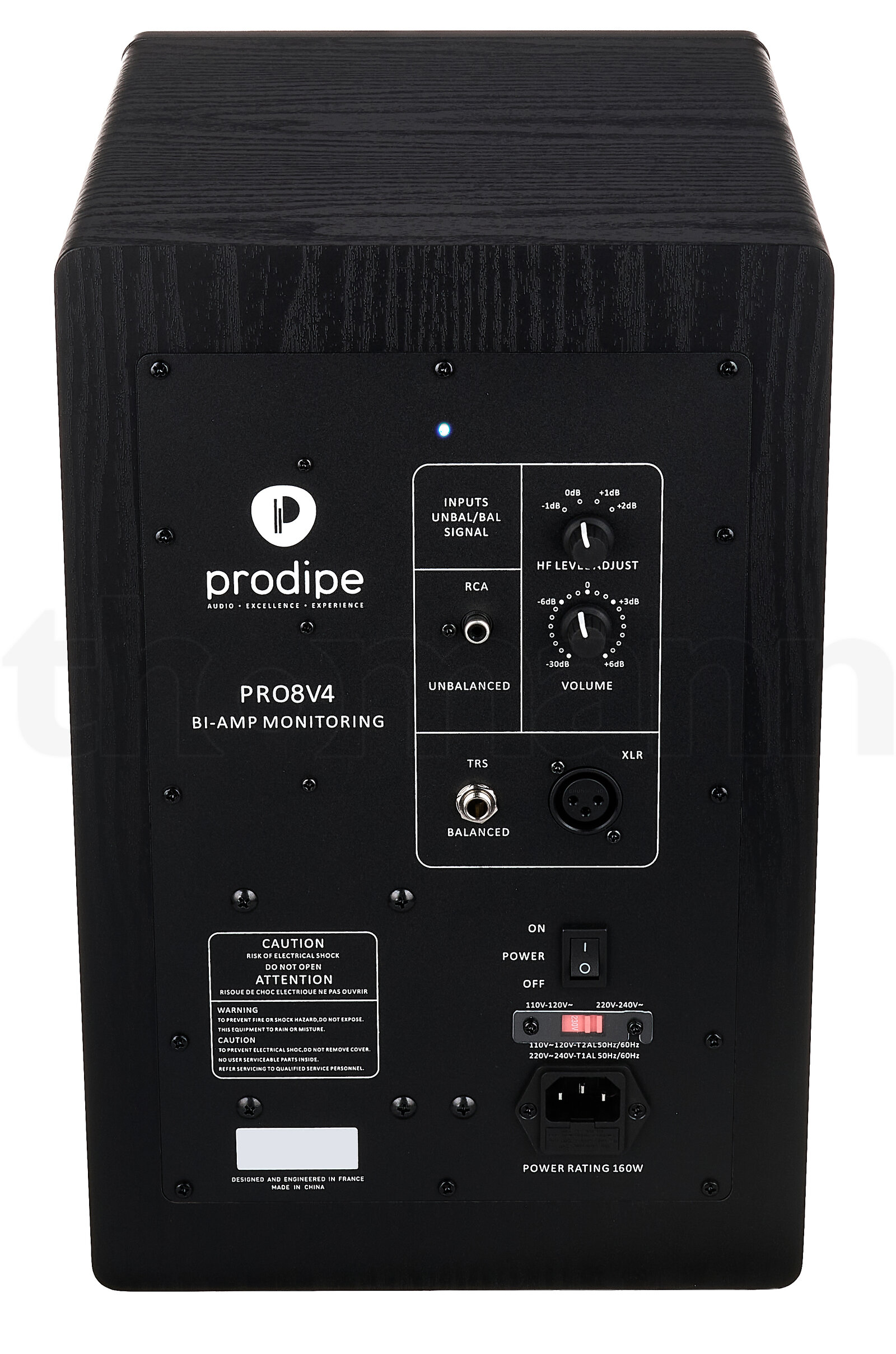 מוניטור אולפן Prodipe Pro 8 V4 Black Wood 5 מוניטור אולפן Prodipe Pro 8 V4 Black Wood — תמונה 5