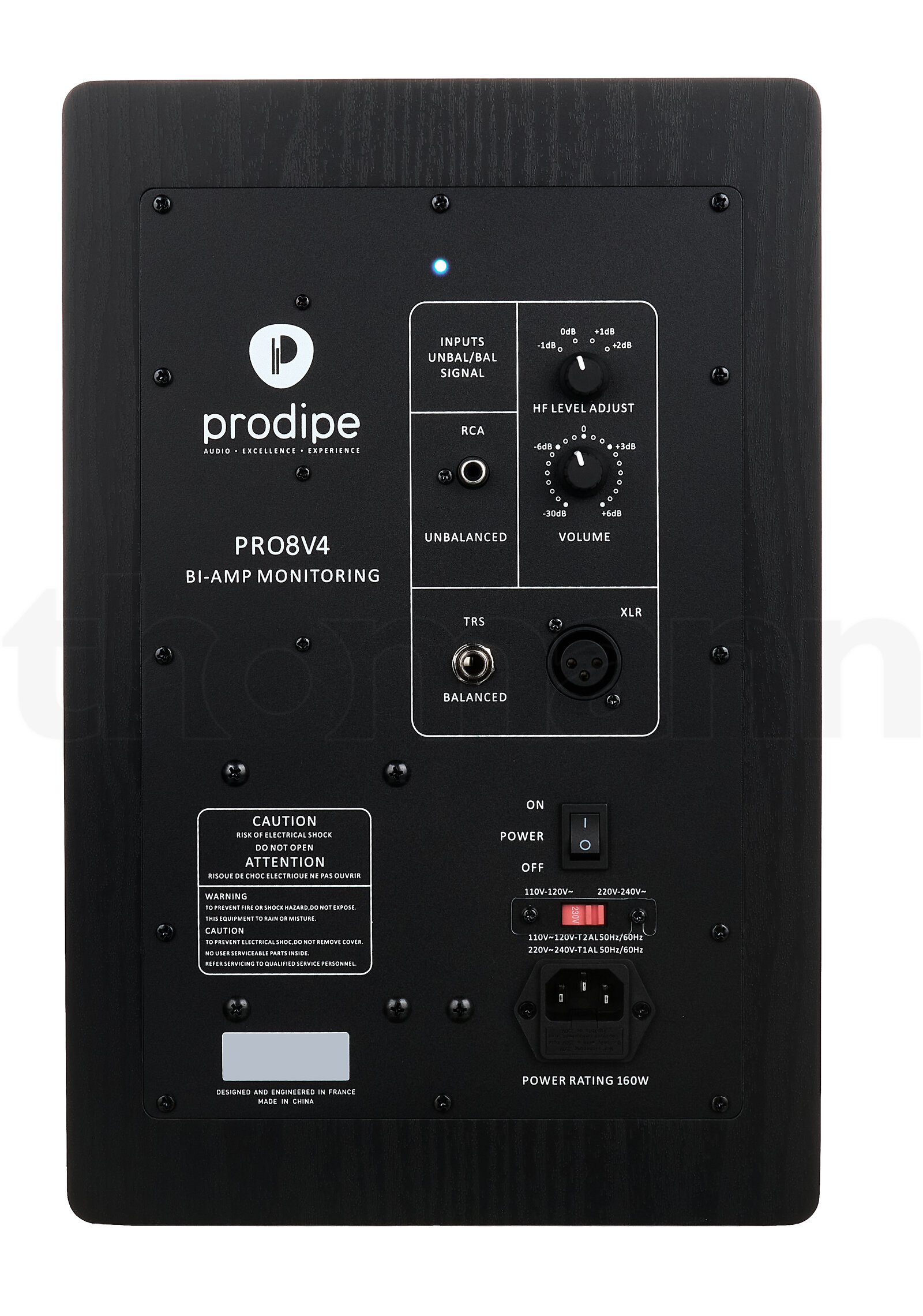 מוניטור אולפן Prodipe Pro 8 V4 Black Wood 8 מוניטור אולפן Prodipe Pro 8 V4 Black Wood — תמונה 8