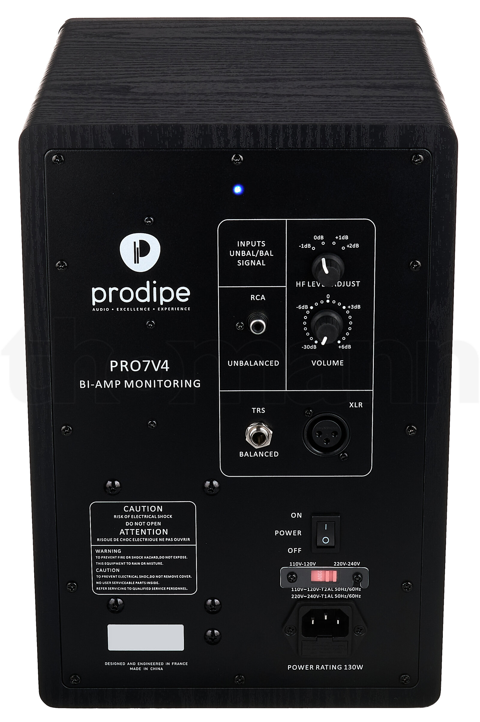 מוניטור אולפן Prodipe Pro 7 V4 Black Wood 5 מוניטור אולפן Prodipe Pro 7 V4 Black Wood — תמונה 5