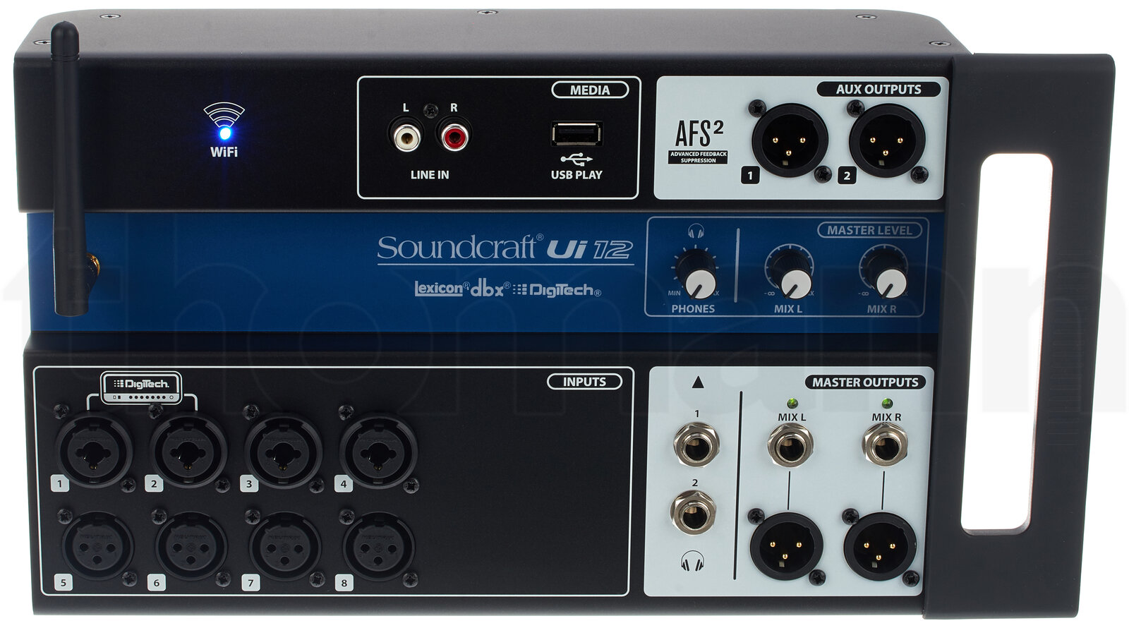 מיקסר Soundcraft Ui12 WiFi Bundle 3 מיקסר Soundcraft Ui12 WiFi Bundle — תמונה 3