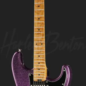 גיטרה חשמלית Harley Benton ST-Modern Plus MN HSS DPS – סגול מנצנץ Dark Purple Sparkle מבריק