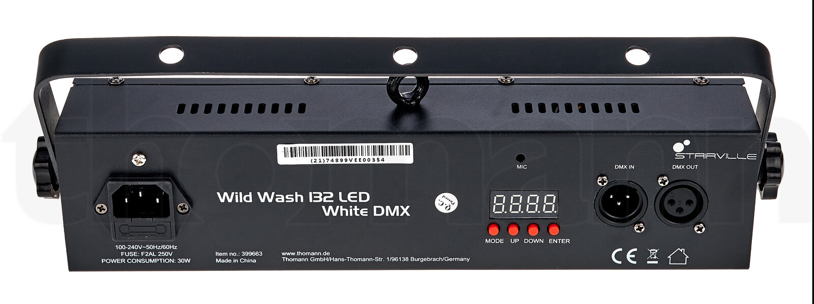 אפקט תאורה Stairville Wild Wash 132 LED CW Bundle 5 אפקט תאורה Stairville Wild Wash 132 LED CW Bundle — תמונה 5