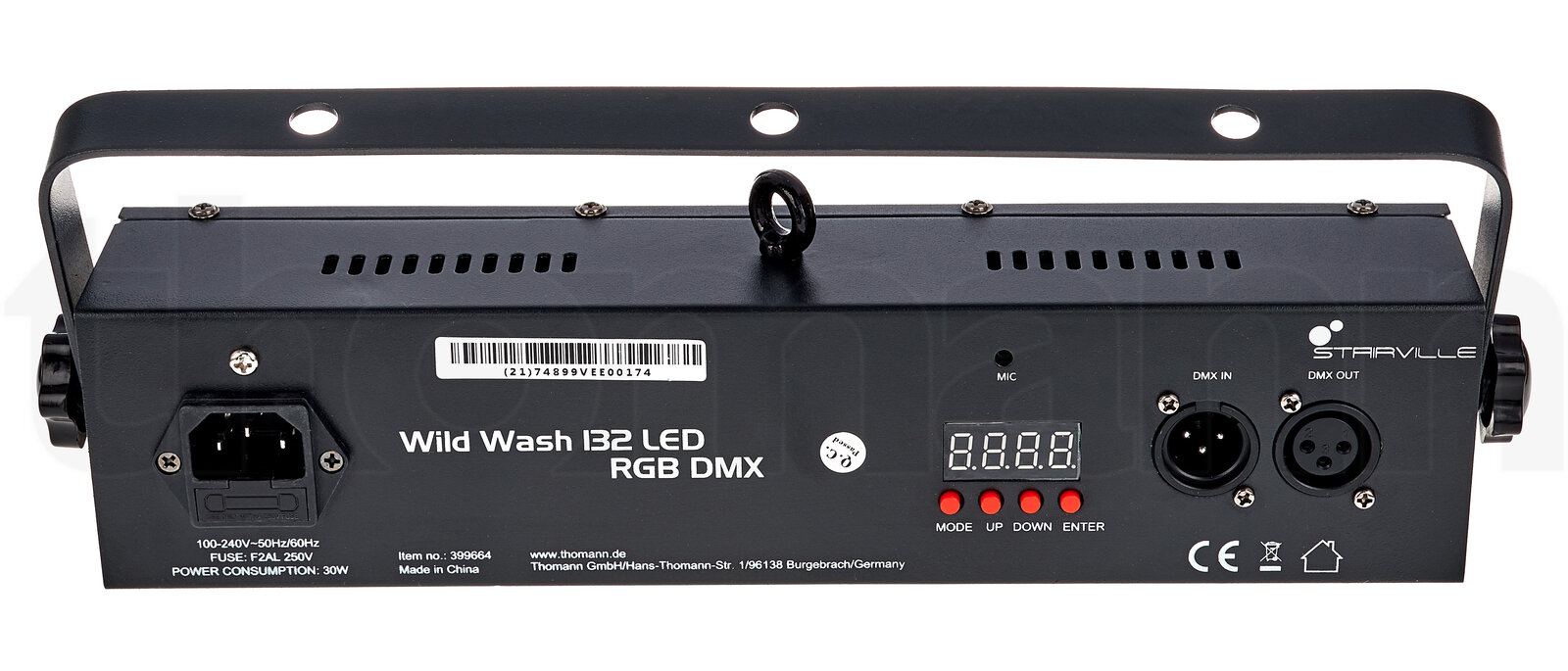 אפקט תאורה Stairville Wild Wash 132 LED RGB Bundle 5 אפקט תאורה Stairville Wild Wash 132 LED RGB Bundle — תמונה 5