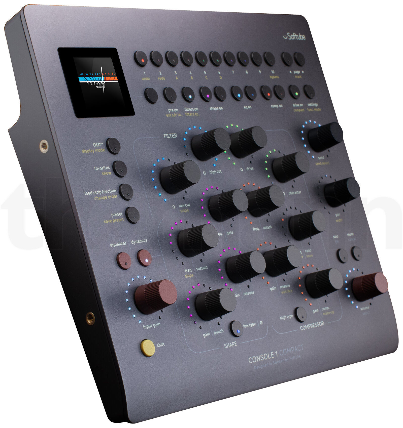 משטח שליטה Softube Console 1 Compact - Stand Set 3 משטח שליטה Softube Console 1 Compact - Stand Set — תמונה 3