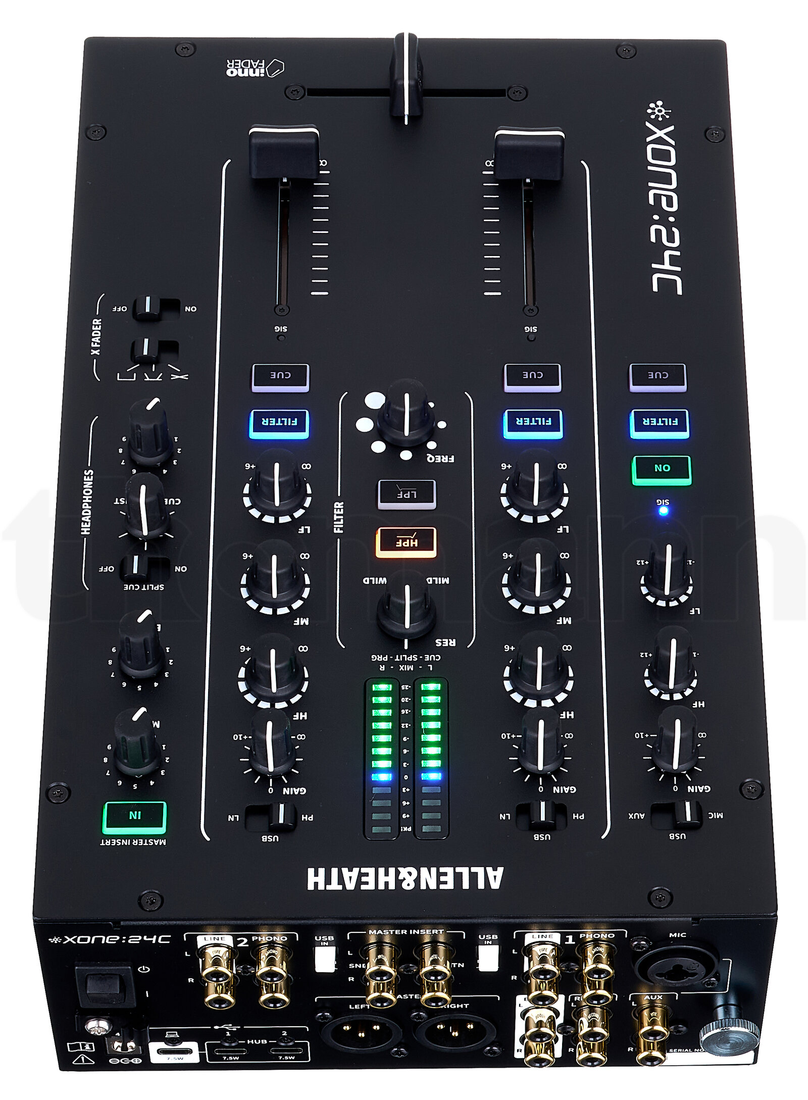 קונטרולר DJ Allen & Heath Xone 24C K3 Bundle 5 קונטרולר DJ Allen & Heath Xone 24C K3 Bundle — תמונה 5