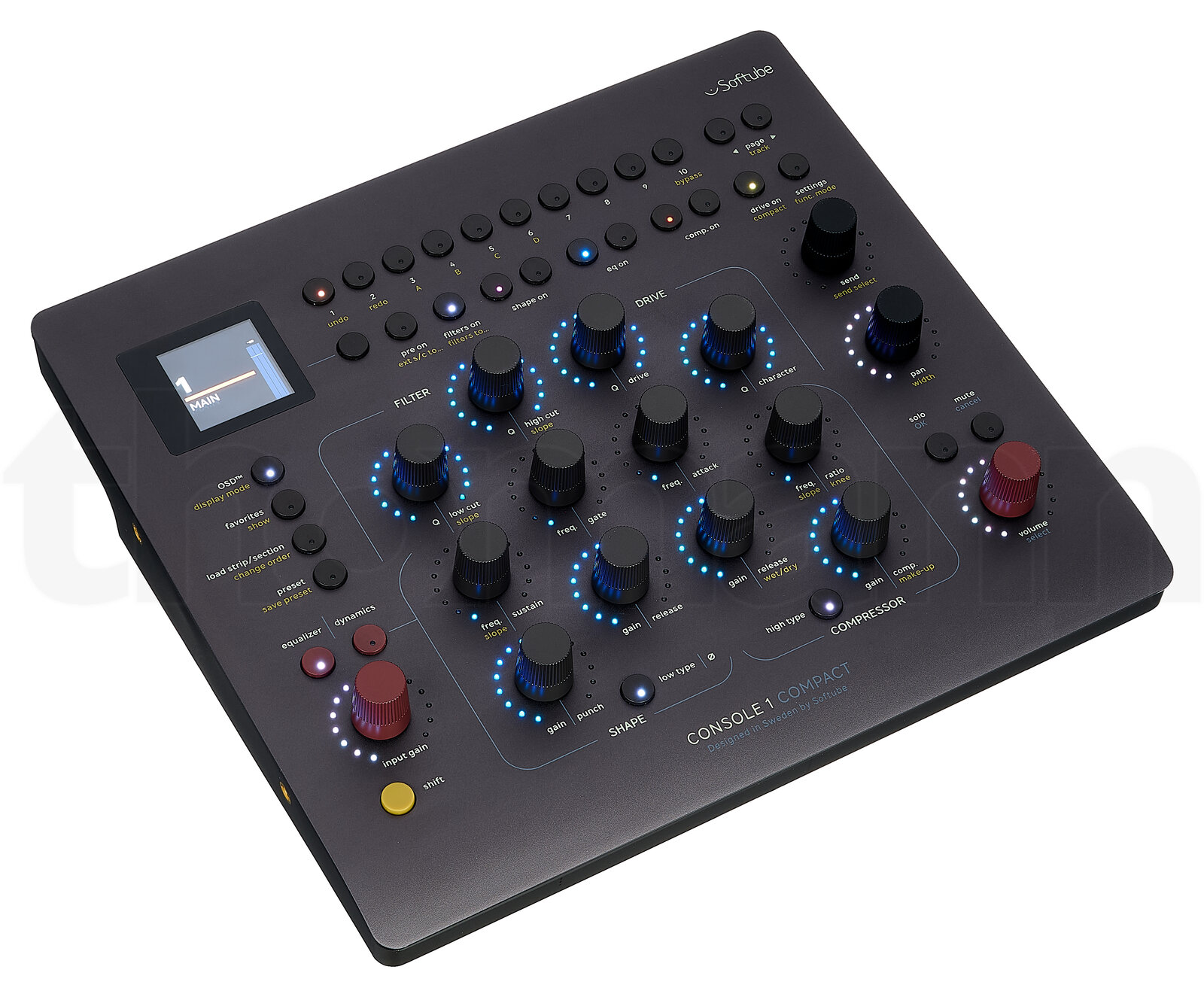 משטח שליטה Softube Console 1 Compact 4 משטח שליטה Softube Console 1 Compact — תמונה 4