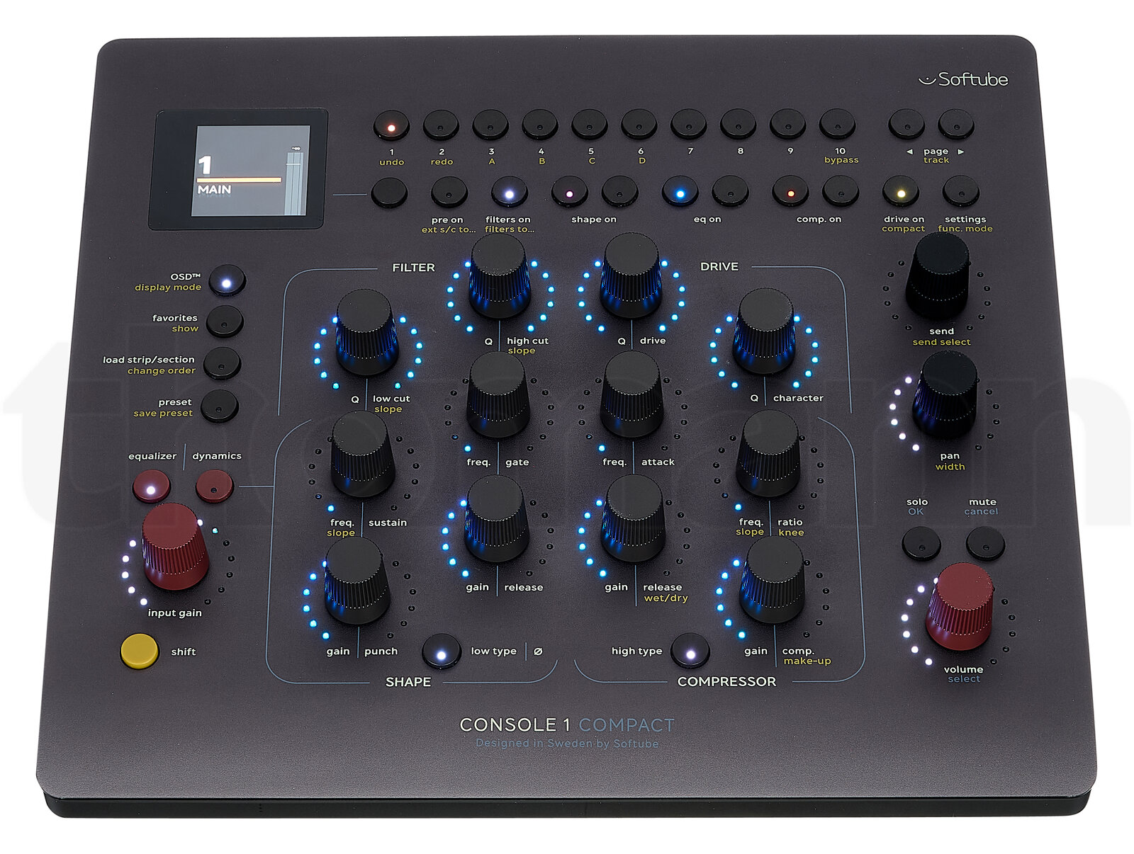 משטח שליטה Softube Console 1 Compact 3 משטח שליטה Softube Console 1 Compact — תמונה 3