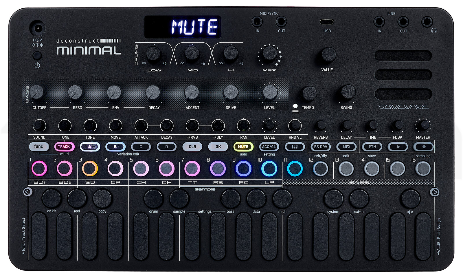 גרוב-בוקס Sonicware deconstruct MINIMAL 6 גרוב-בוקס Sonicware deconstruct MINIMAL — תמונה 6