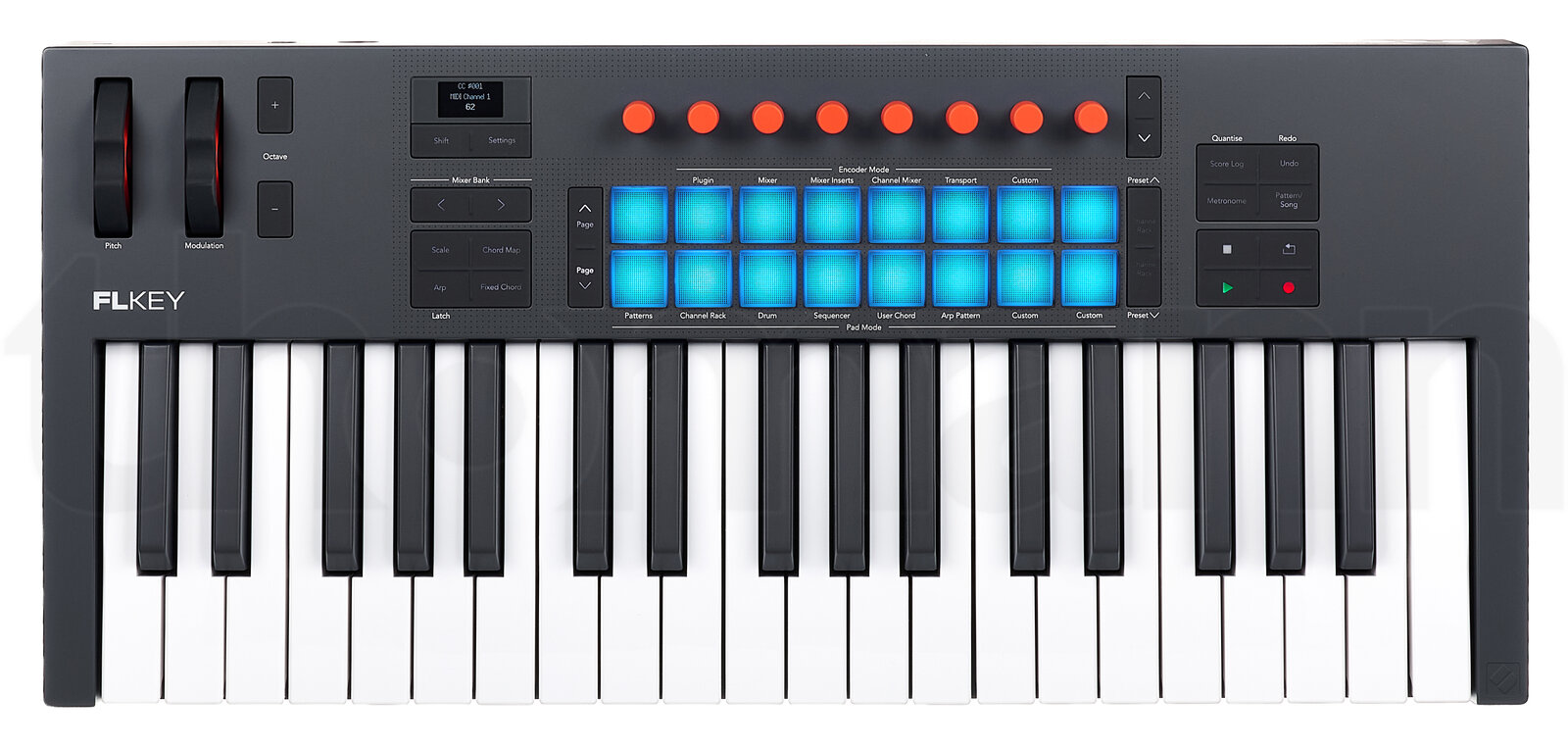 מקלדת שליטה MIDI Novation FLkey 2 37 6 מקלדת שליטה MIDI Novation FLkey 2 37 — תמונה 6