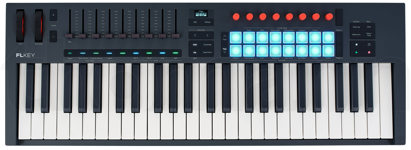 מקלדת שליטה MIDI Novation FLkey 2 49 6 מקלדת שליטה MIDI Novation FLkey 2 49 — תמונה 6