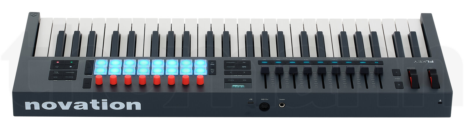 מקלדת שליטה MIDI Novation FLkey 2 49 5 מקלדת שליטה MIDI Novation FLkey 2 49 — תמונה 5