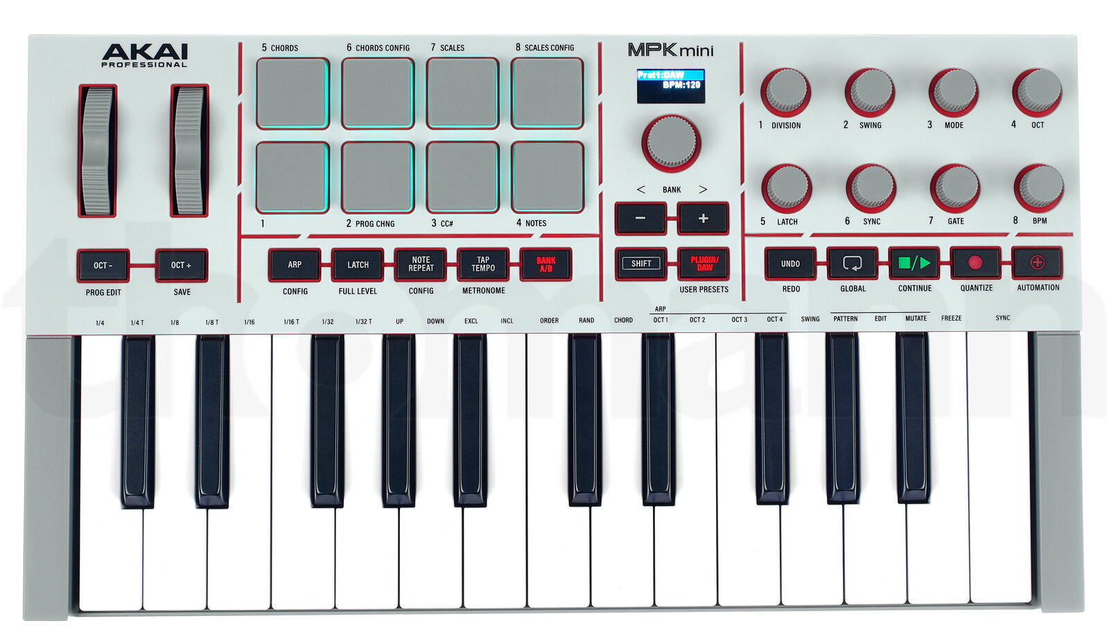 מקלדת שליטה MIDI AKAI Professional MPK Mini IV Gray-AIEP3 Bundle 6 מקלדת שליטה MIDI AKAI Professional MPK Mini IV Gray-AIEP3 Bundle — תמונה 6