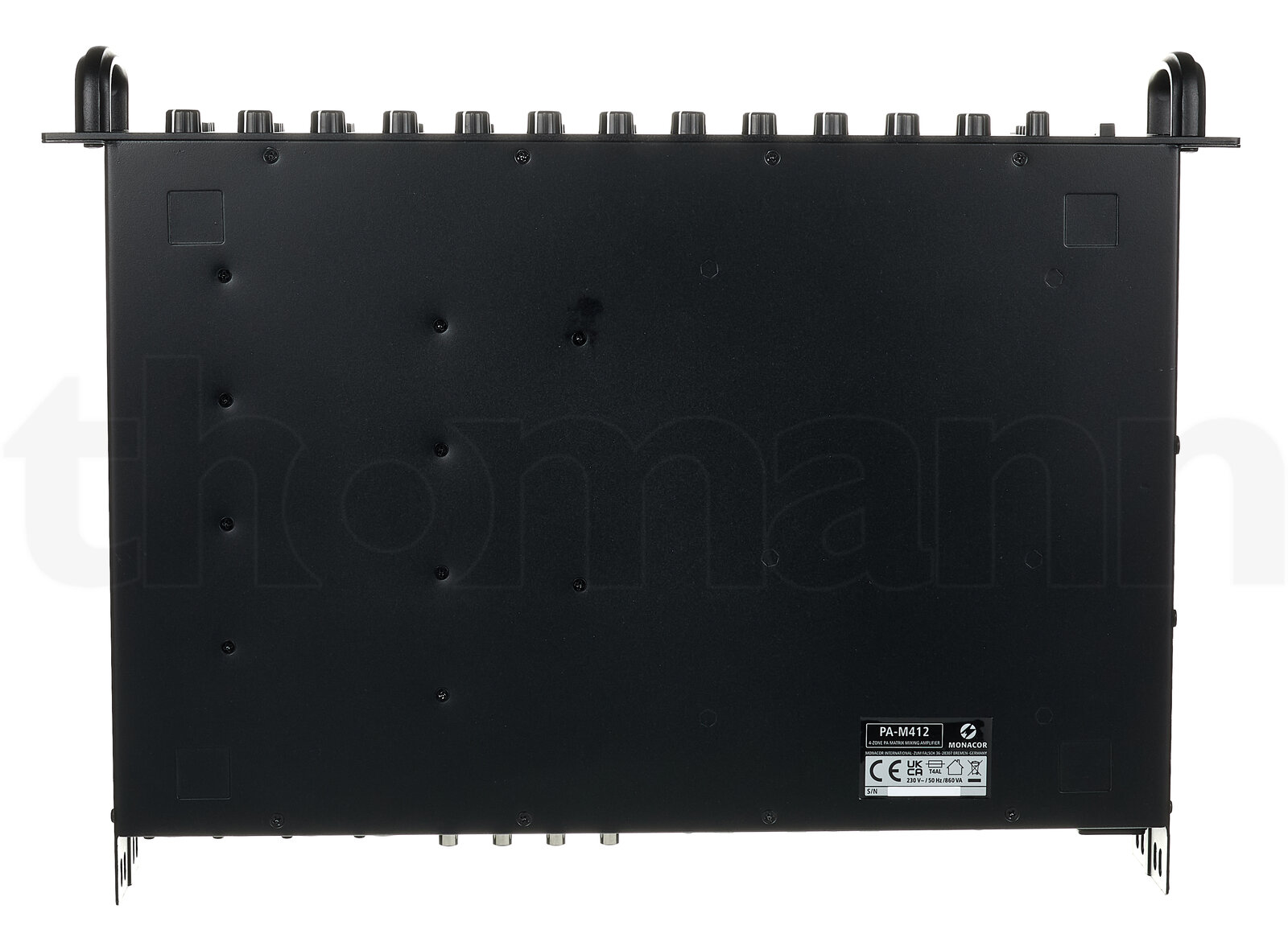 מגבר הספק Monacor PA-M412 6 מגבר הספק Monacor PA-M412 — תמונה 6