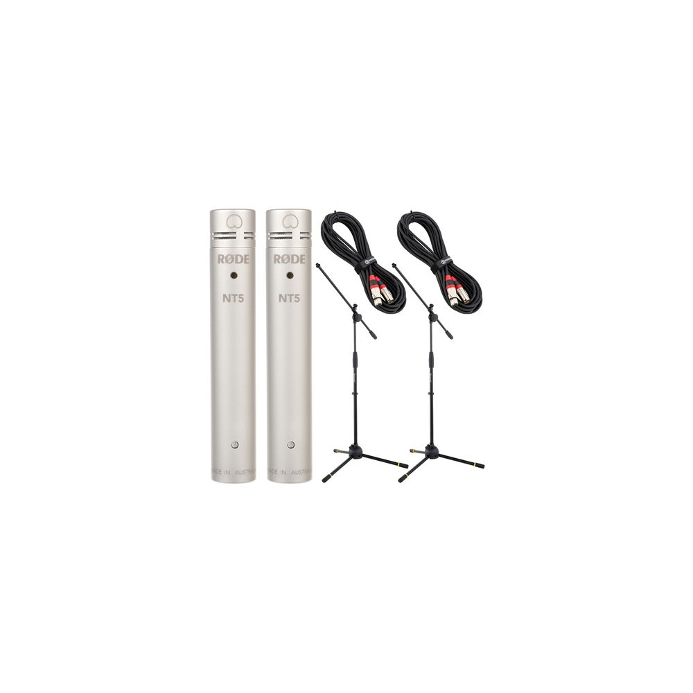 מיקרופון קונדנסר ממברנה קטנה Rode NT5-MP Stand Bundle 1 מיקרופון קונדנסר ממברנה קטנה Rode NT5-MP Stand Bundle — תמונת מוצר