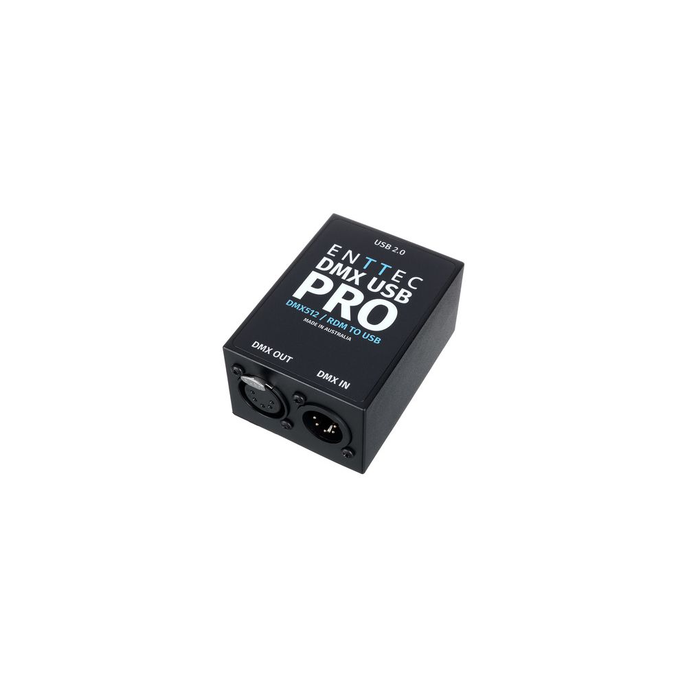בקר תאורה Enttec DMX USB Pro Interface 1 בקר תאורה Enttec DMX USB Pro Interface — תמונת מוצר
