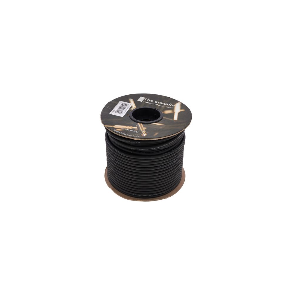 כבל אודיו the sssnake SSK 225 BK 100m 1 כבל אודיו the sssnake SSK 225 BK 100m — תמונת מוצר